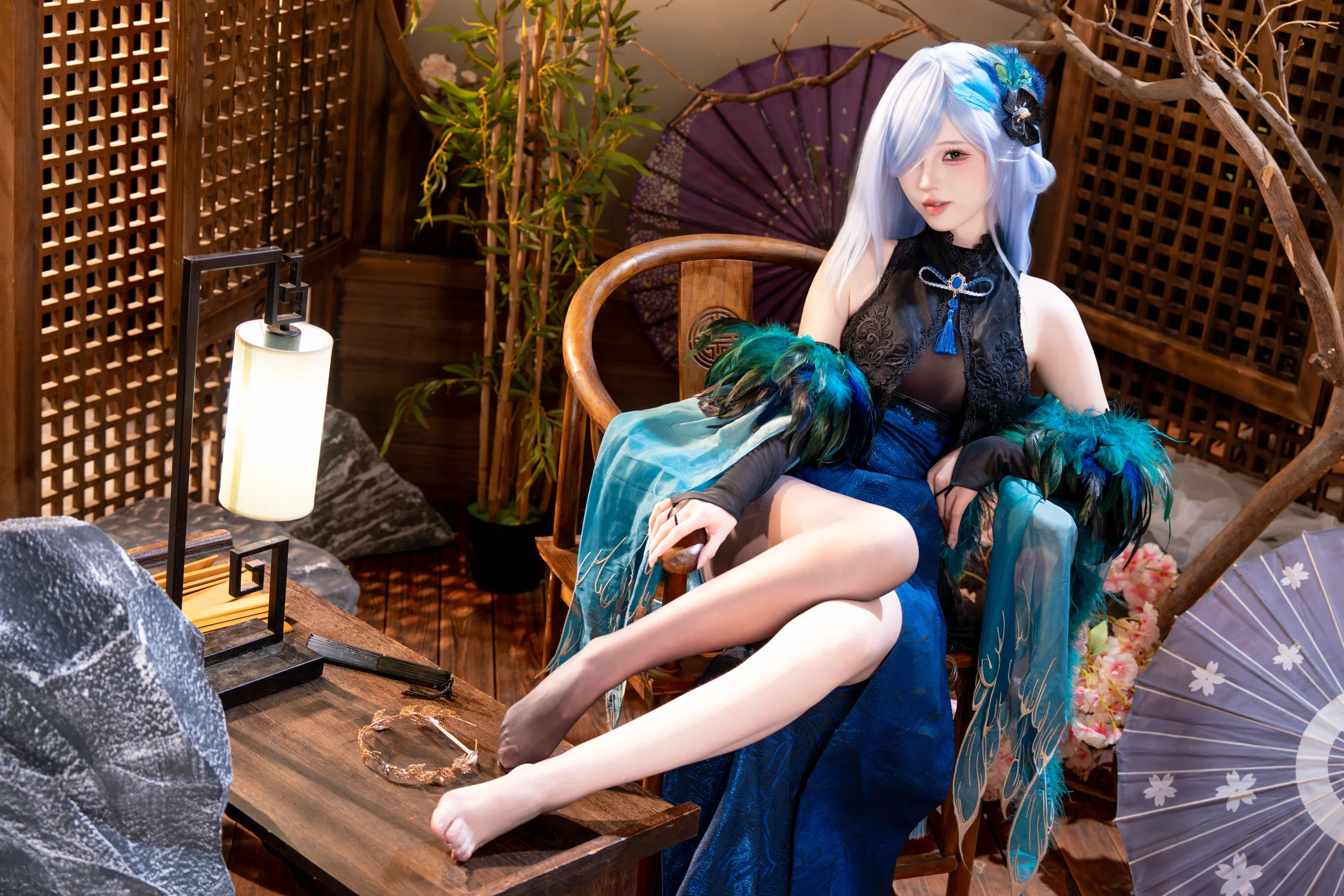 [Akimitsu cosplay] Azur Lane Qipao Romance, Coexistence of Cool Detachment and Elegance - Image 5