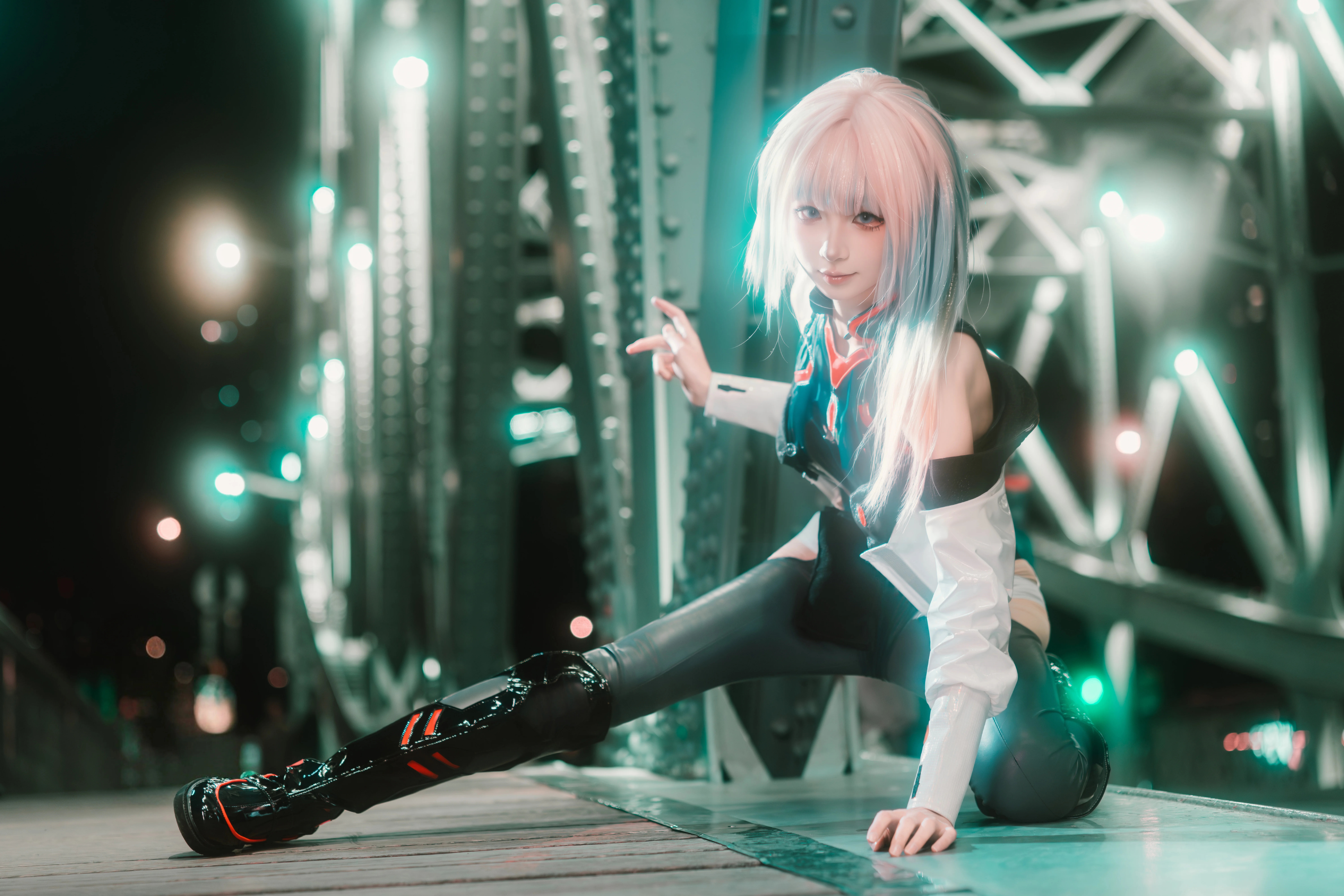 【露西cos】賽博朋克邊緣行者的金屬光影 - 第 3 張