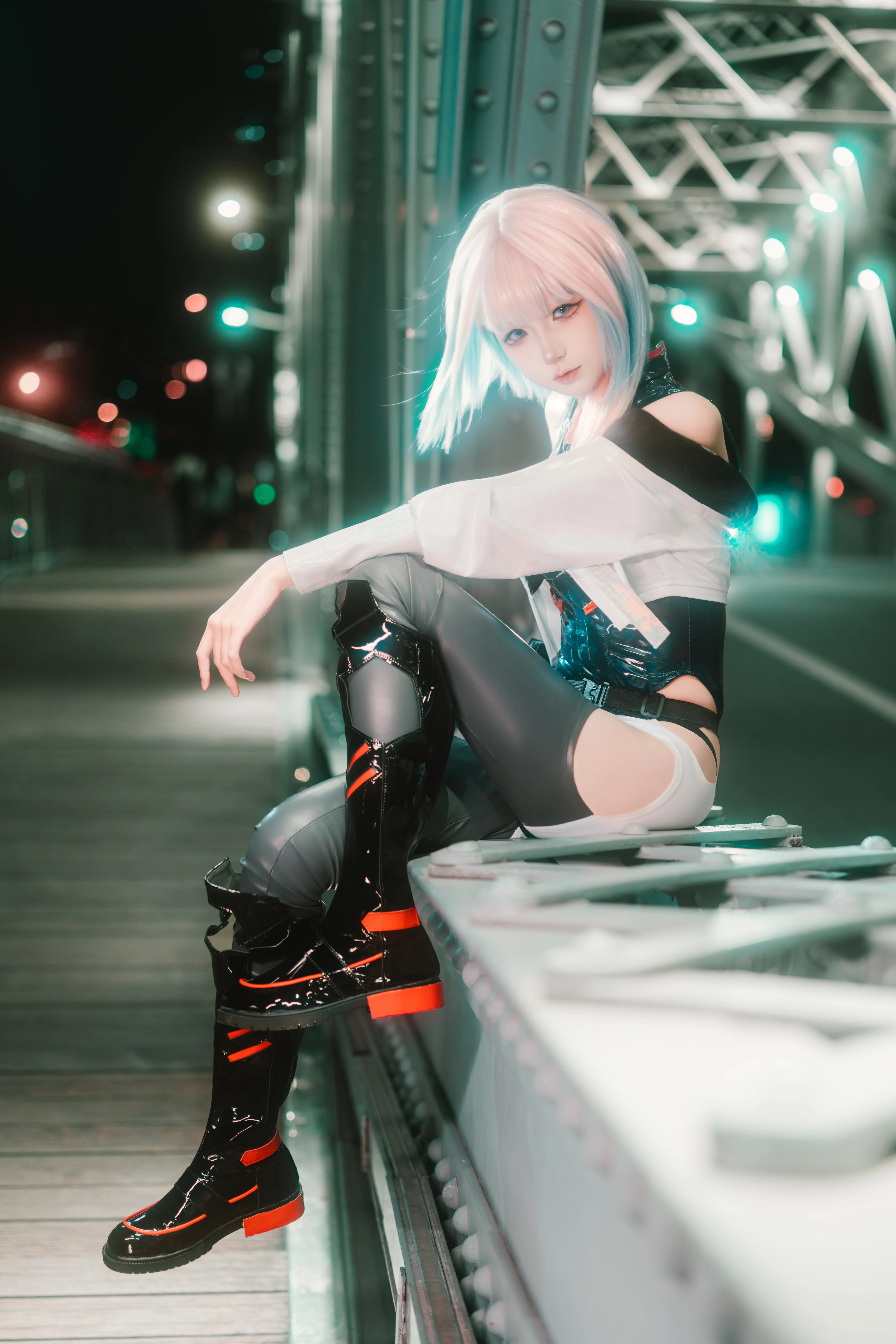 【露西cos】賽博朋克邊緣行者的金屬光影 - 第 4 張
