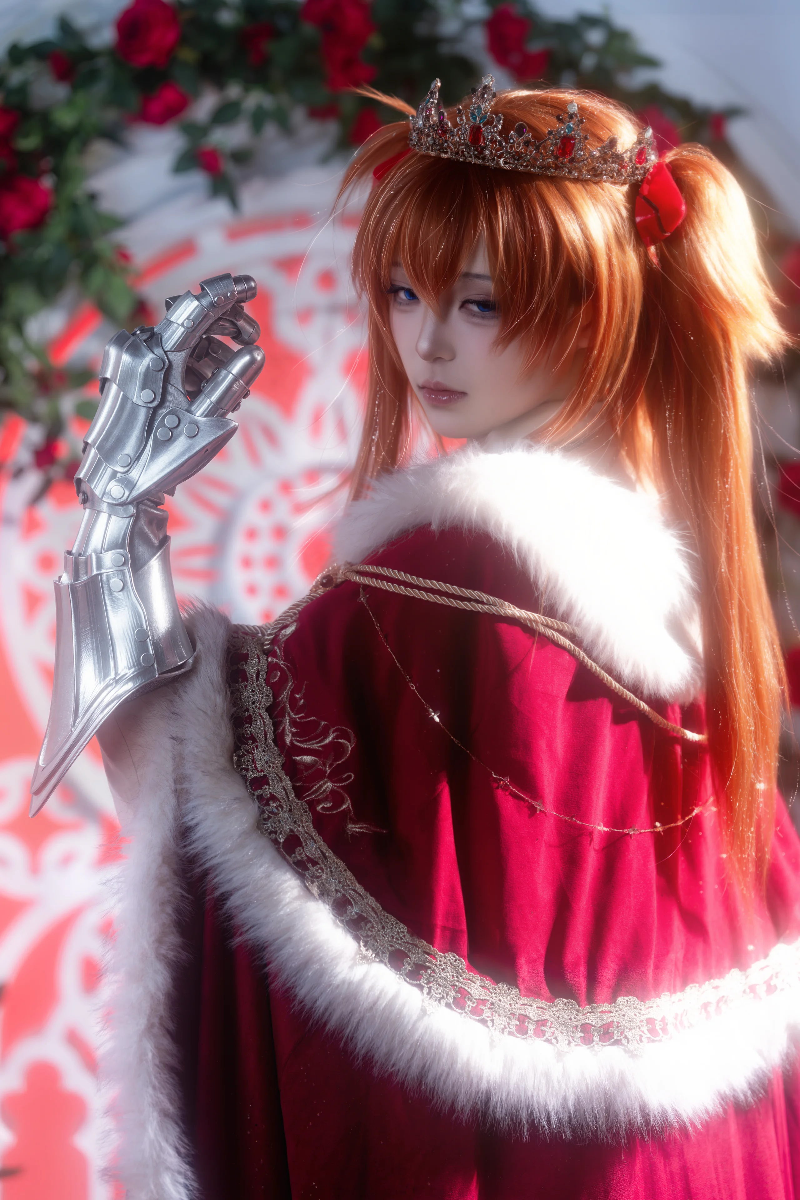[Asuka Cosplay] Swearing by the Sword, the Coronation of the Maiden Tyrant in Red Robes - Image 2