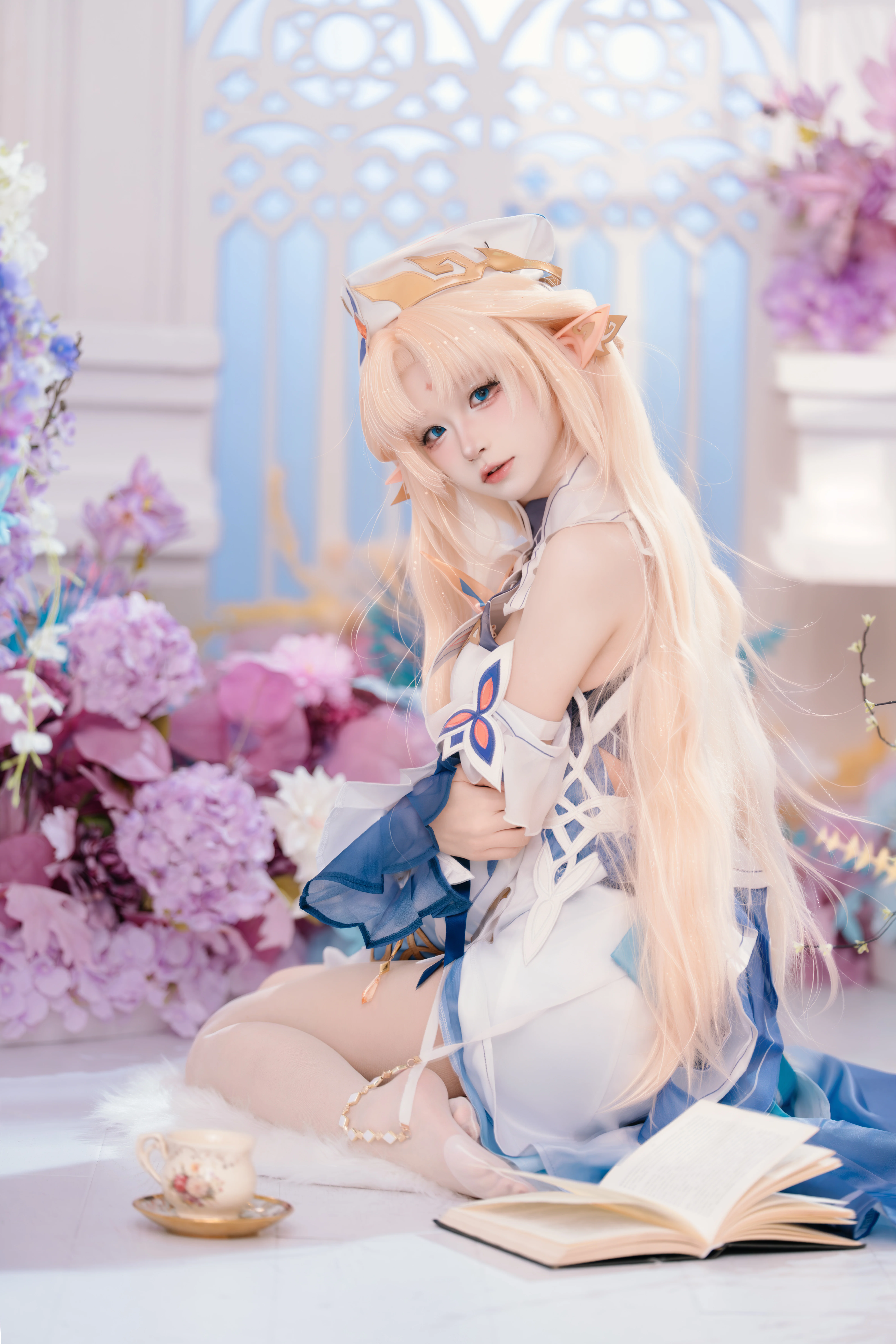 【尼可cos】原神空月之歌，静谧中的优雅 - 第 2 张