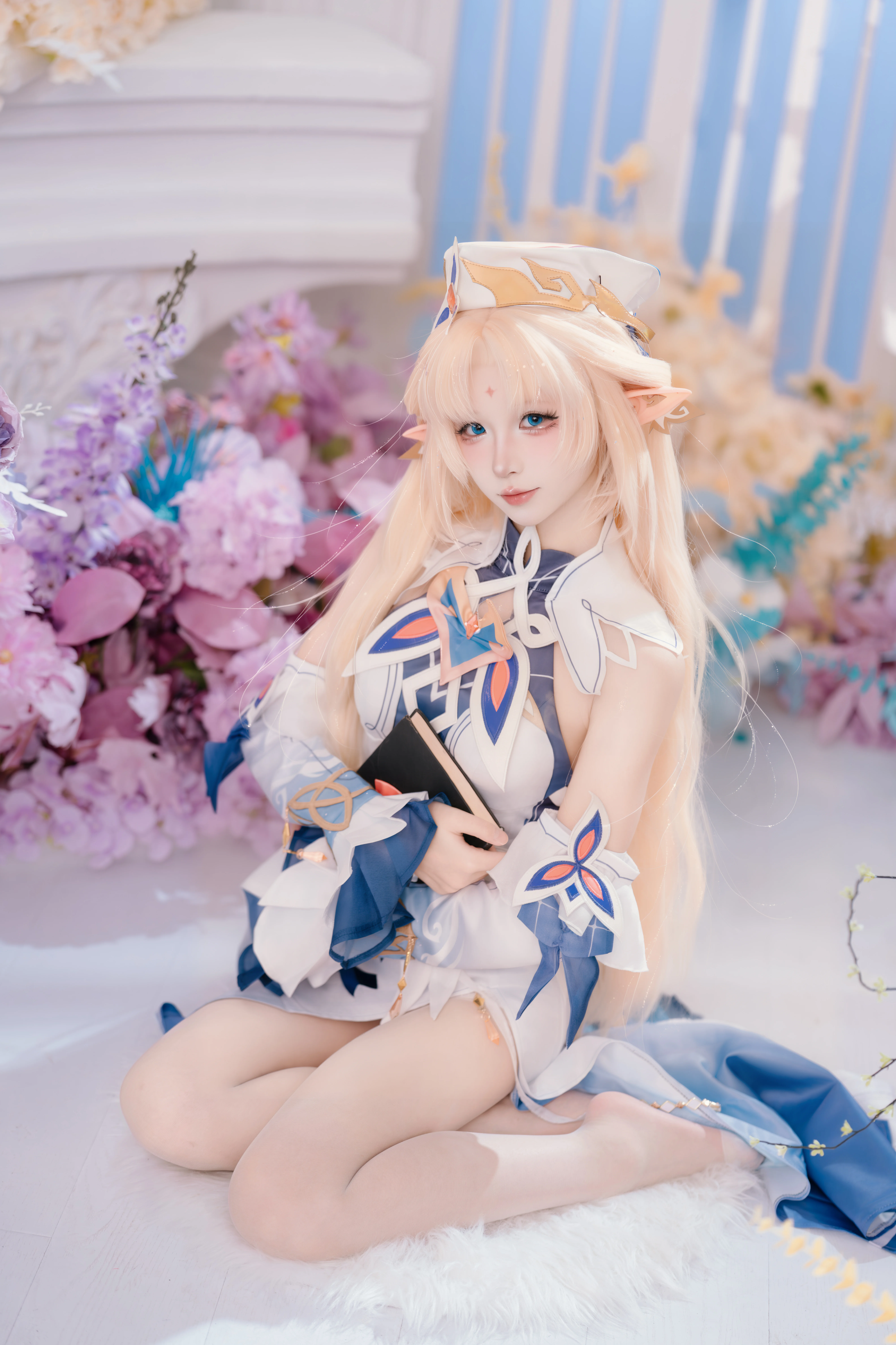 【尼可cos】原神空月之歌，静谧中的优雅 - 第 3 张