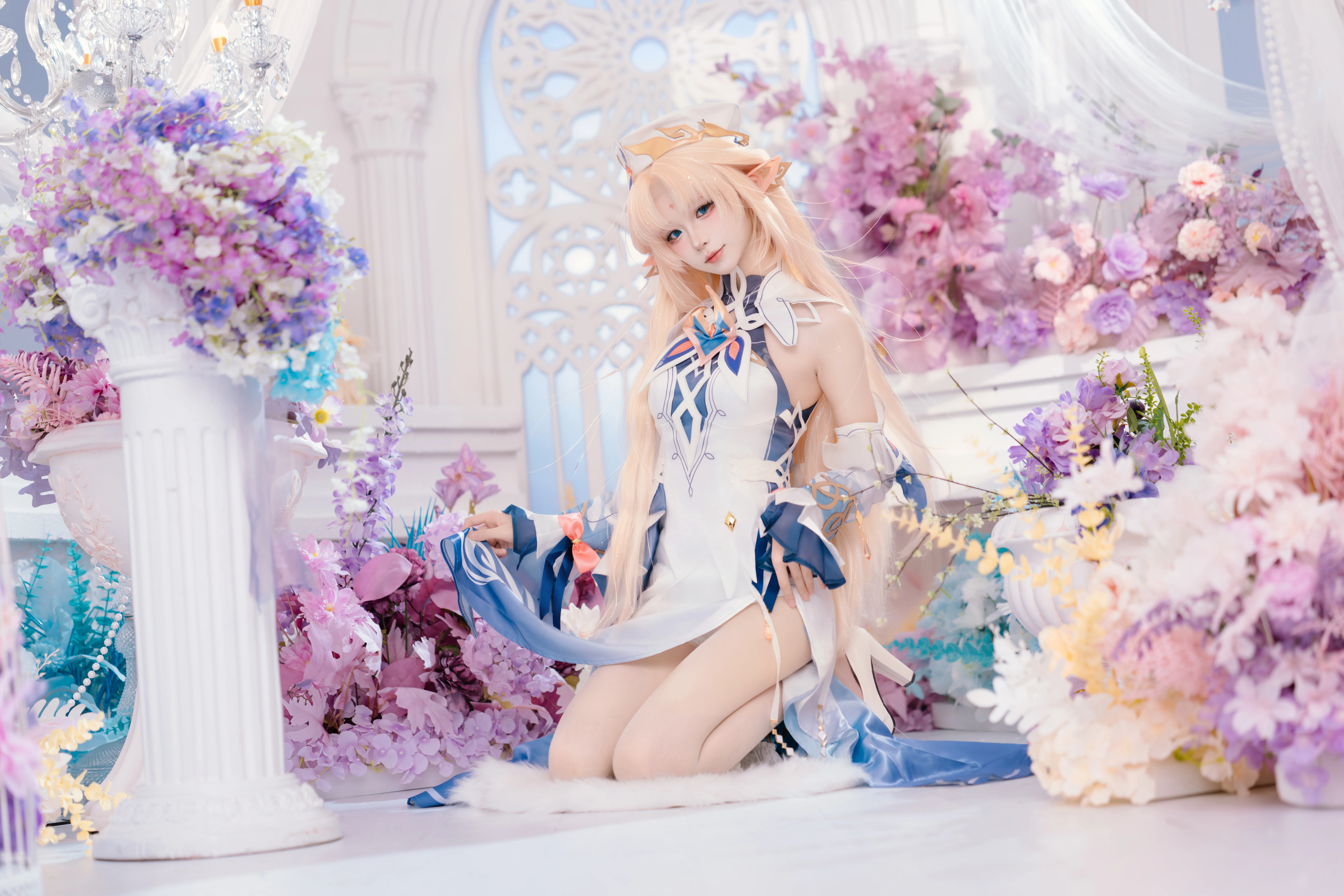 【尼可cos】原神空月之歌，花海中的静谧时光 - 第 2 张