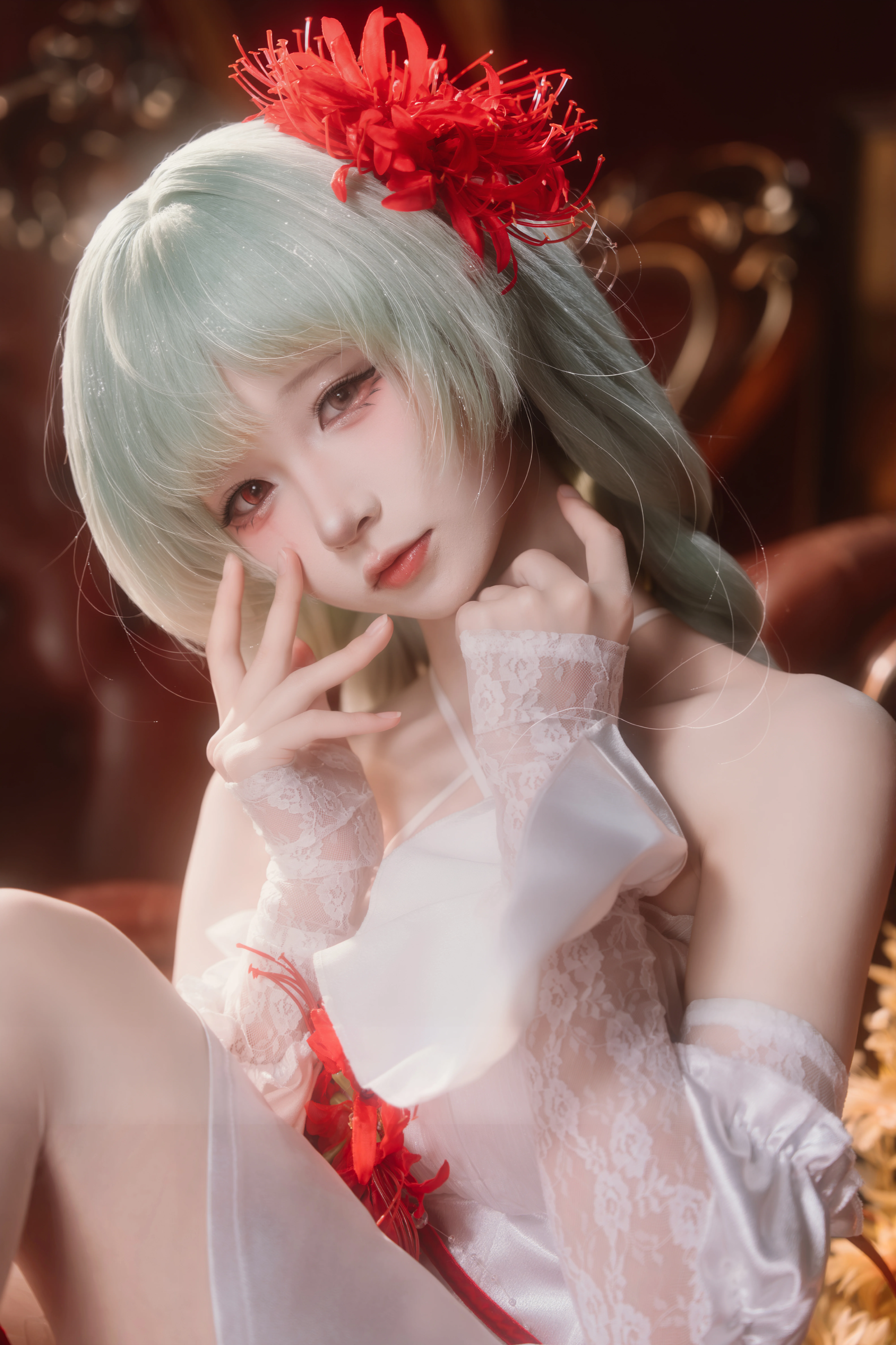【弗洛洛cos】鸣潮里的那份清冷与决绝 - 第 1 张