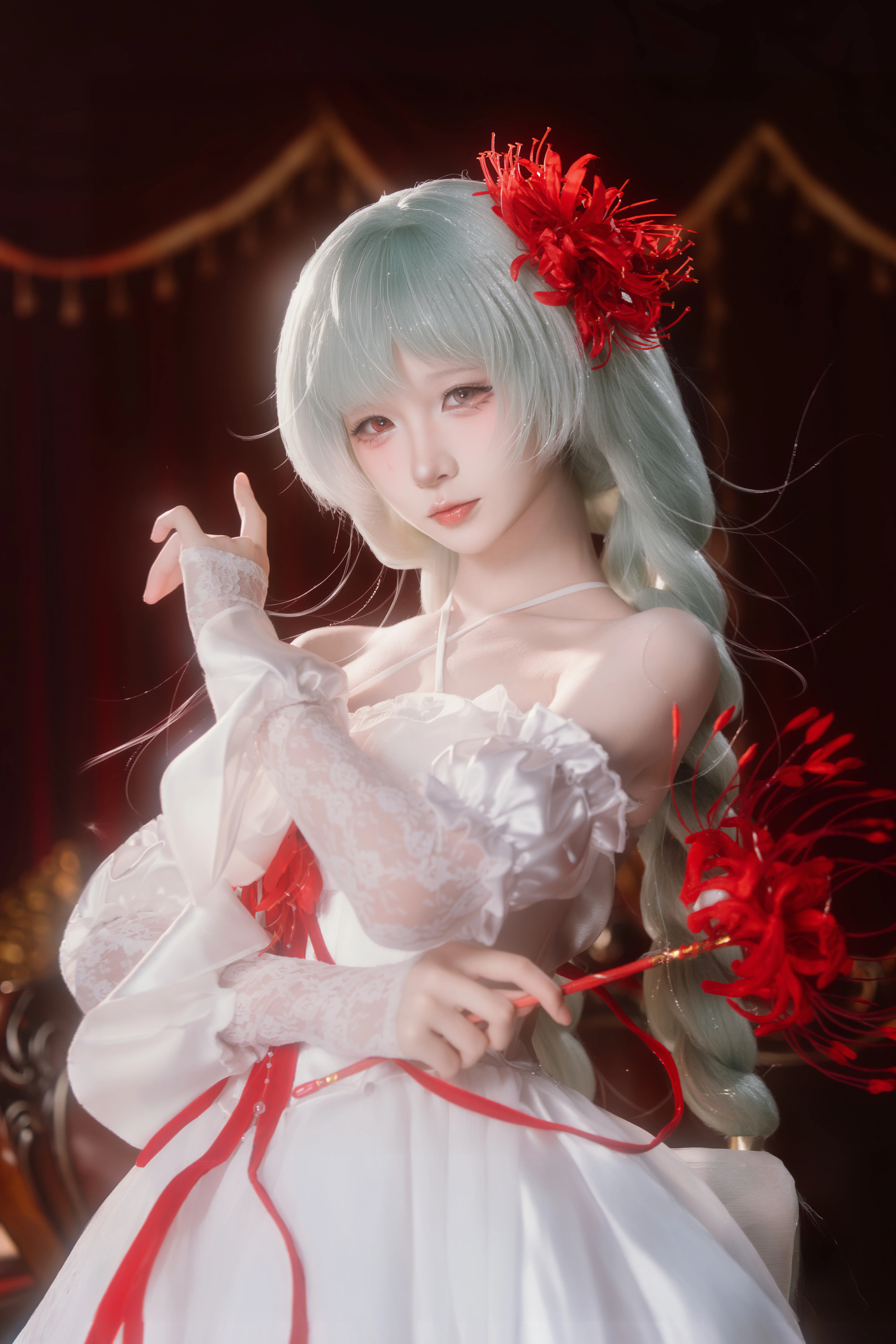 【弗洛洛cos】鸣潮里的那份清冷与决绝 - 第 2 张