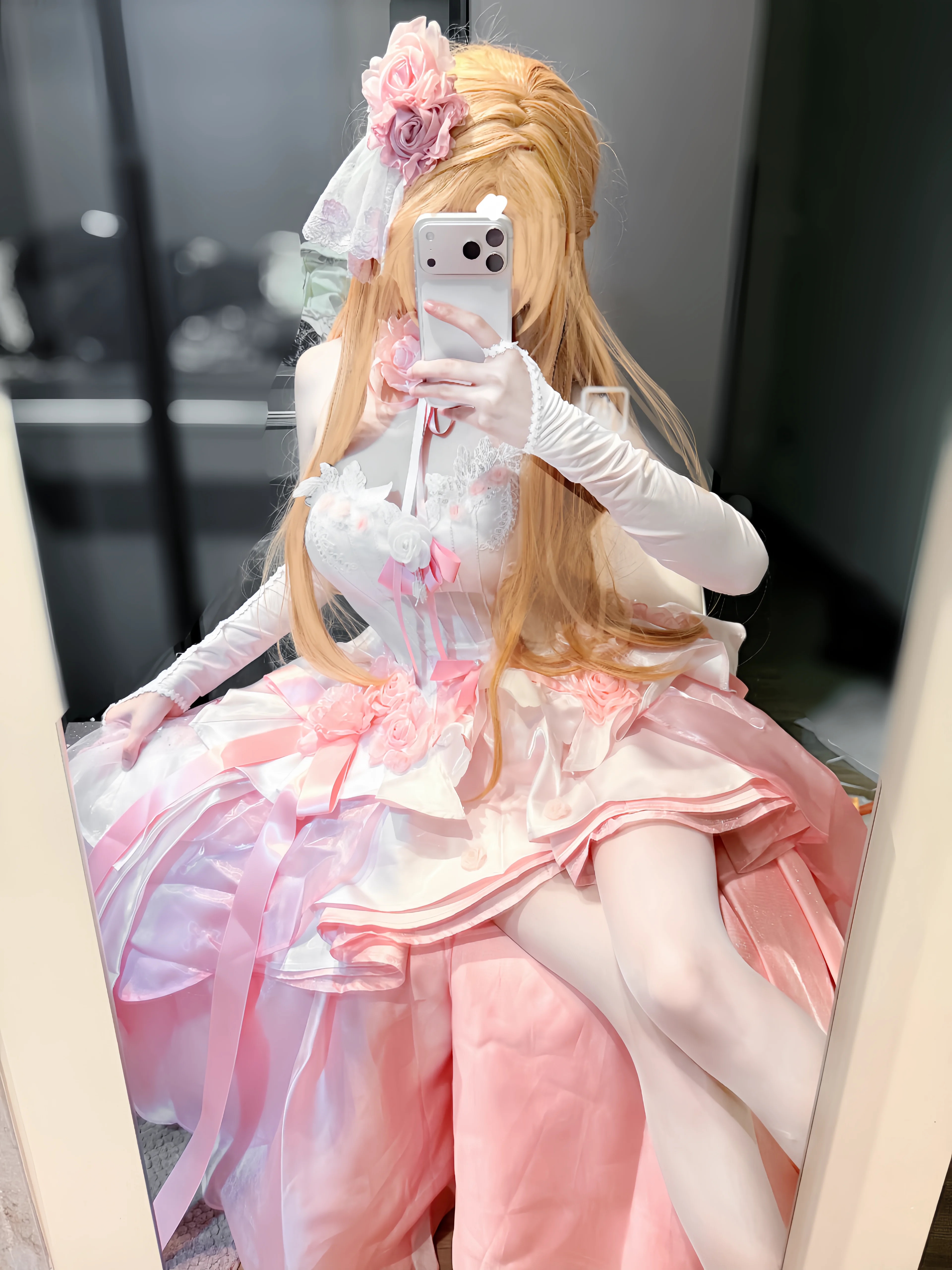 【亚丝娜cos】刀剑神域花嫁的惊艳瞬间 封面