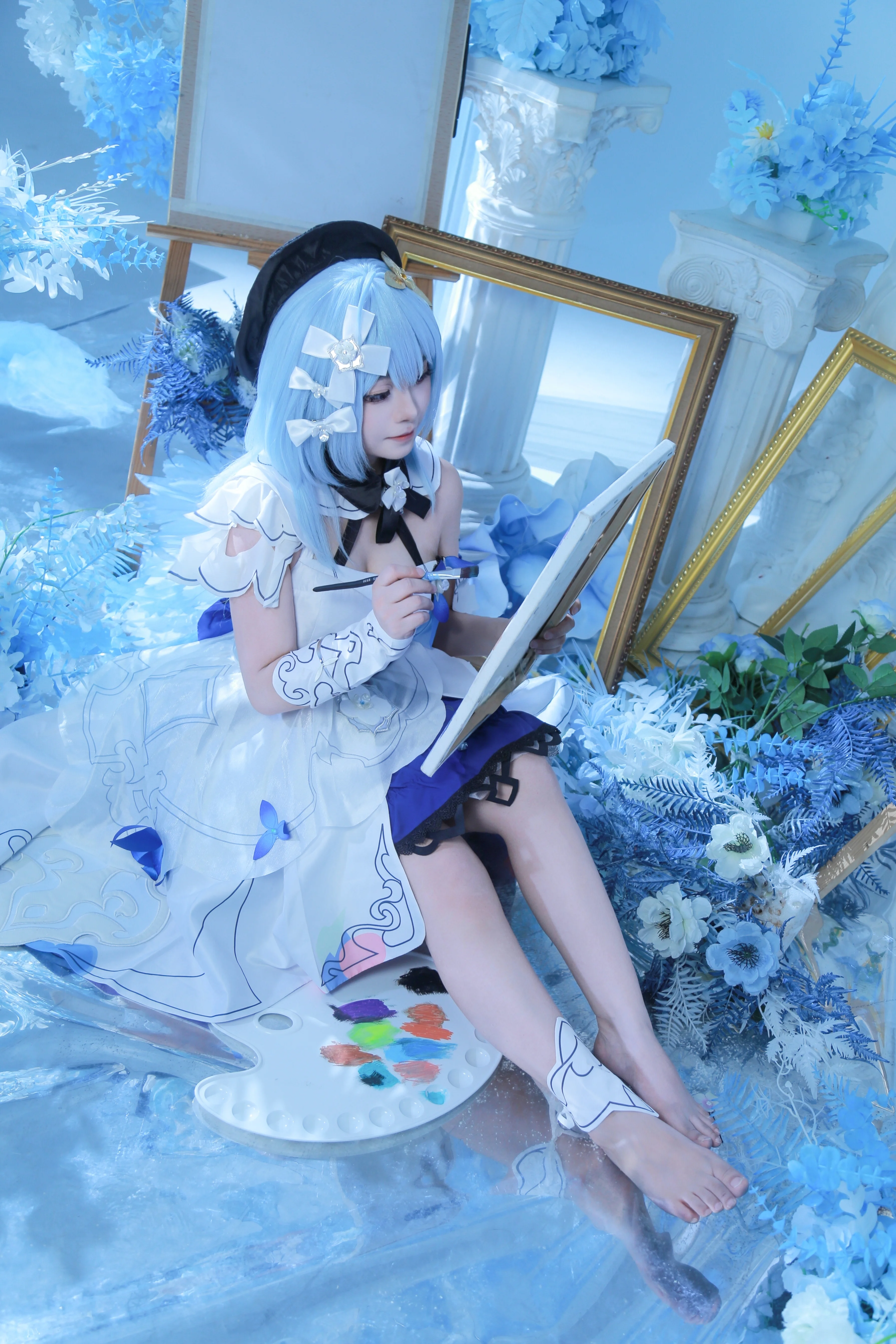【格蕾修cos】在繁星绘世中，用笔尖描摹梦境的颜色 - 第10张