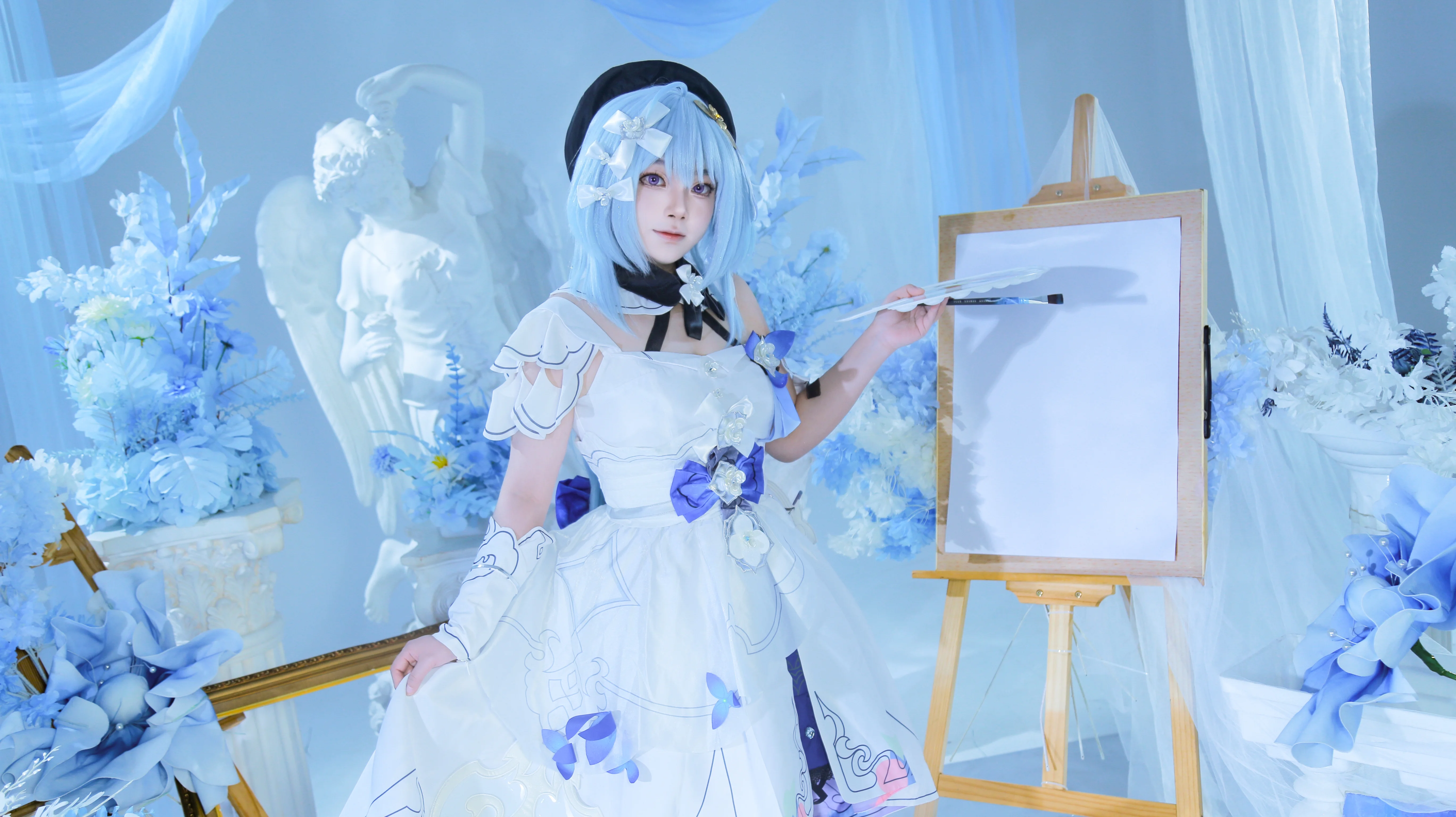 【格蕾修cos】在繁星绘世中，用笔尖描摹梦境的颜色 - 第3张