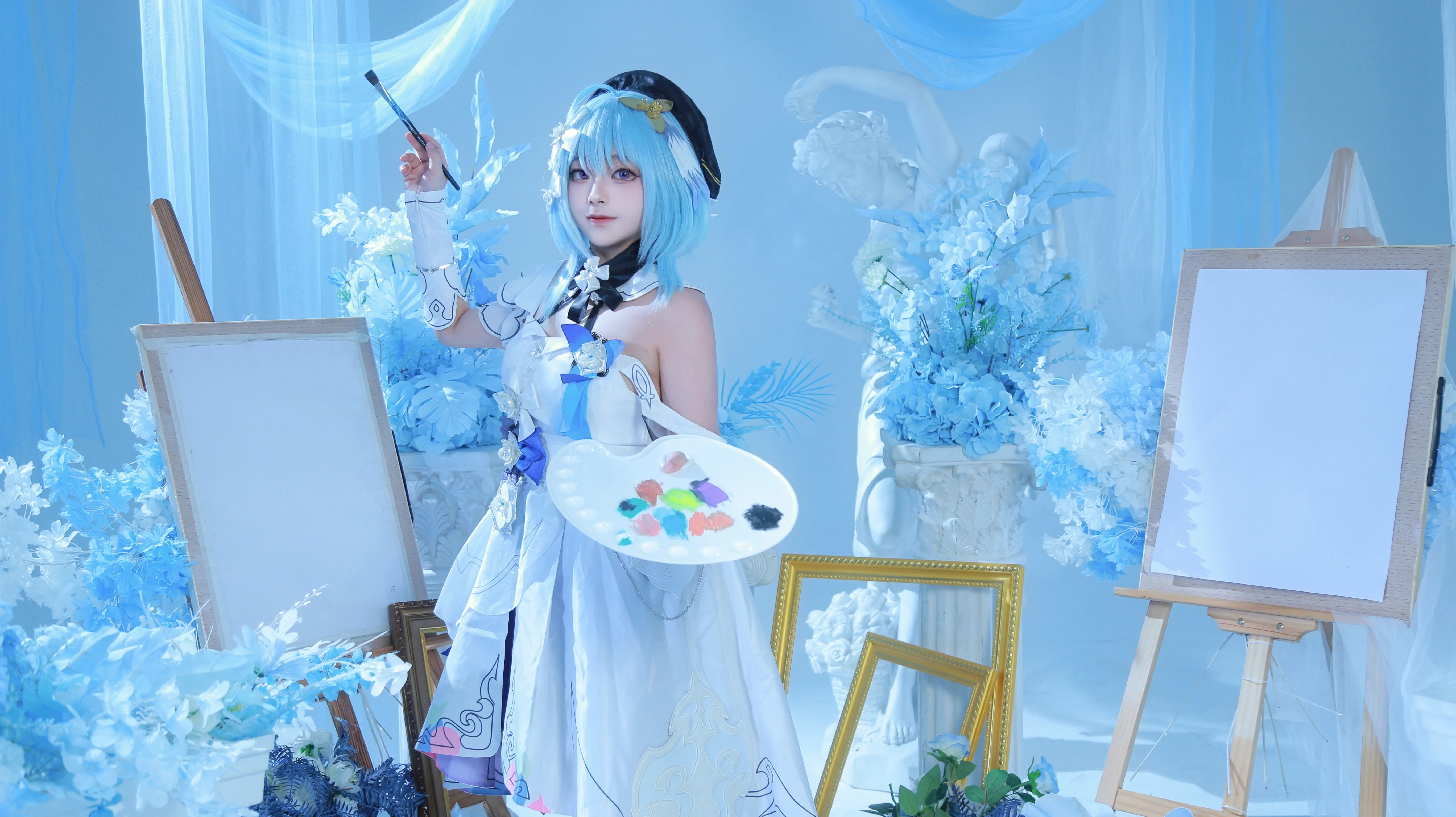 【格蕾修cos】在繁星绘世中，用笔尖描摹梦境的颜色 - 第4张