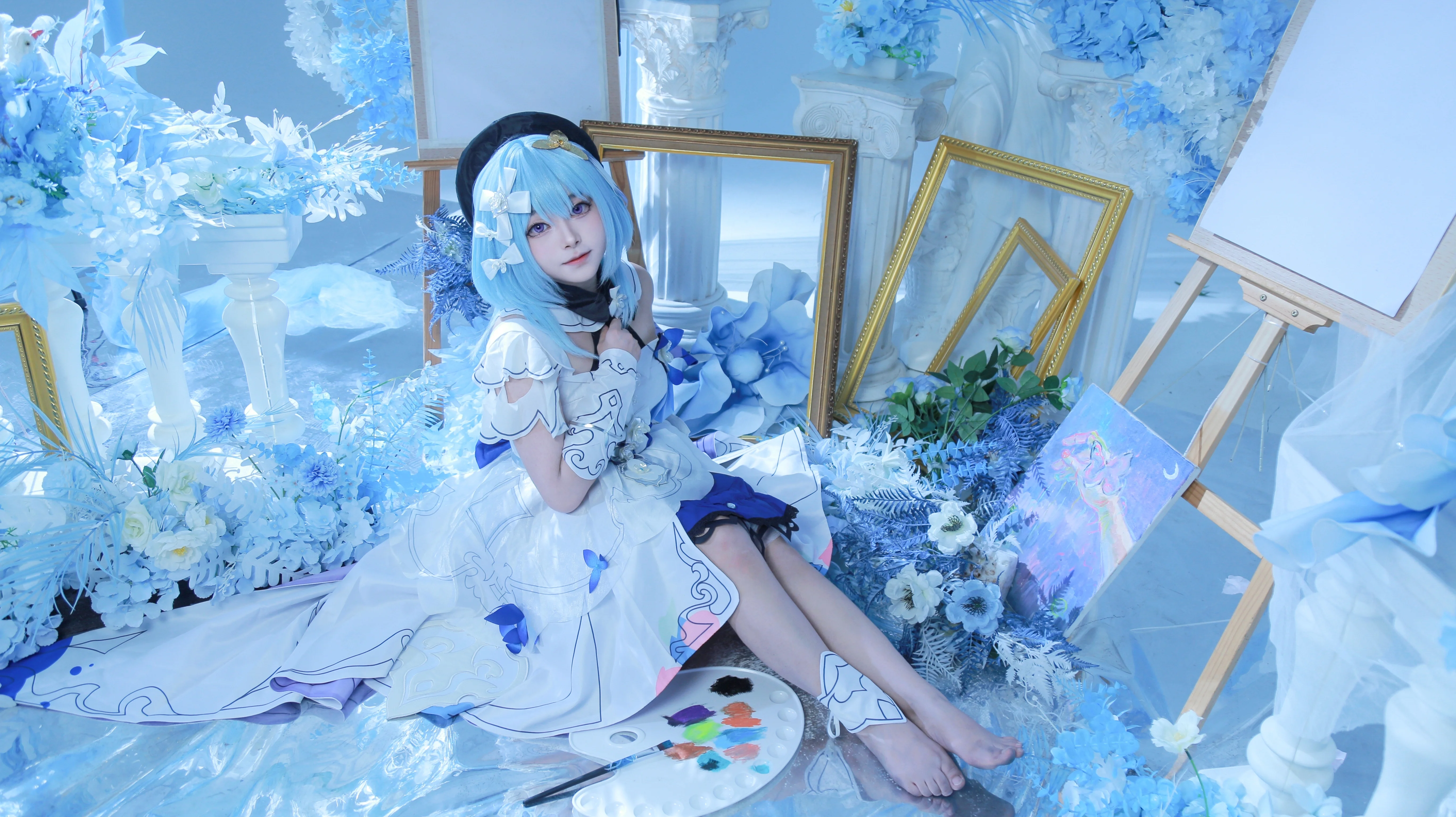 【格蕾修cos】在繁星绘世中，用笔尖描摹梦境的颜色 - 第6张