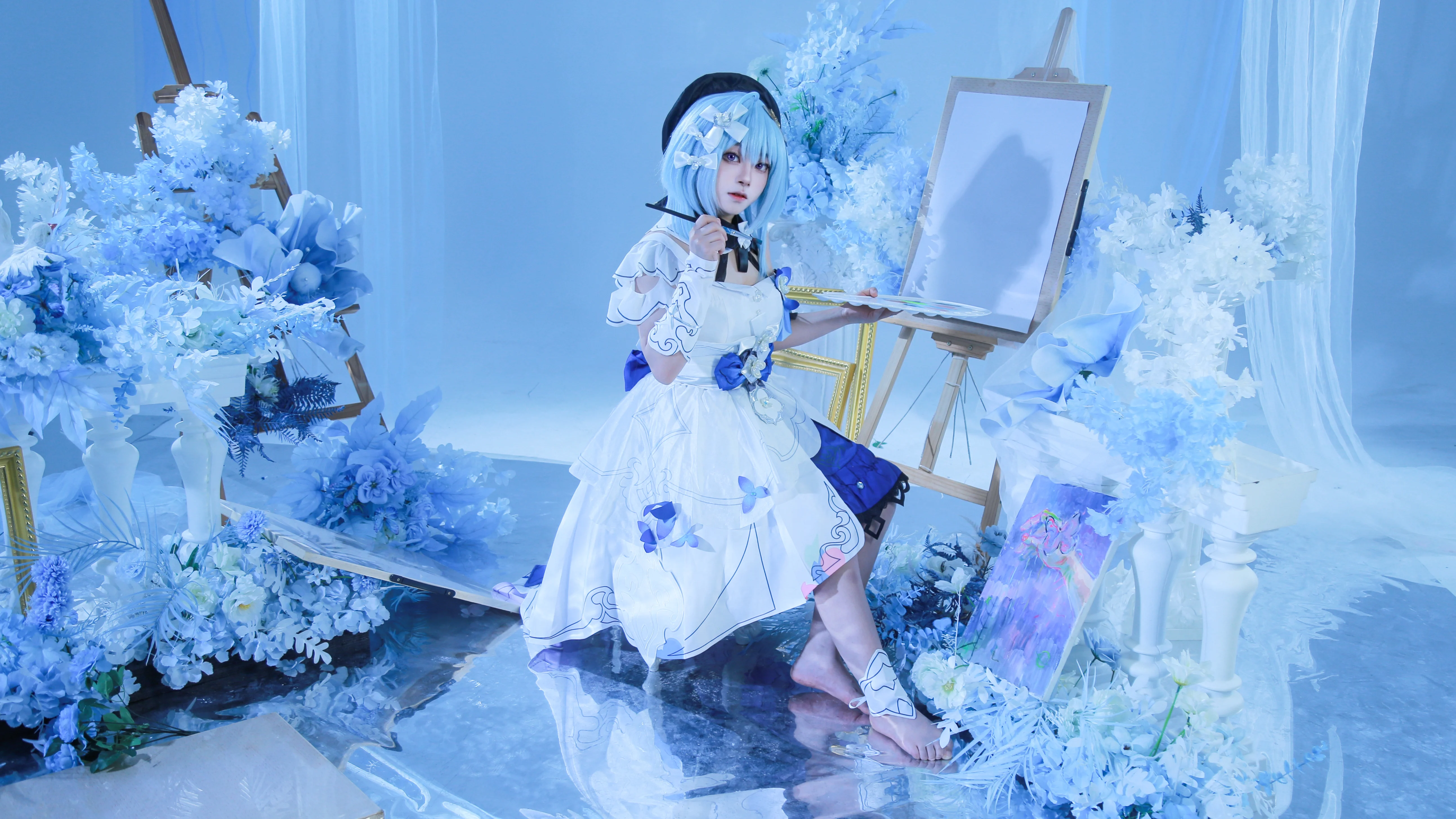 【格蕾修cos】在繁星绘世中，用笔尖描摹梦境的颜色 - 第7张