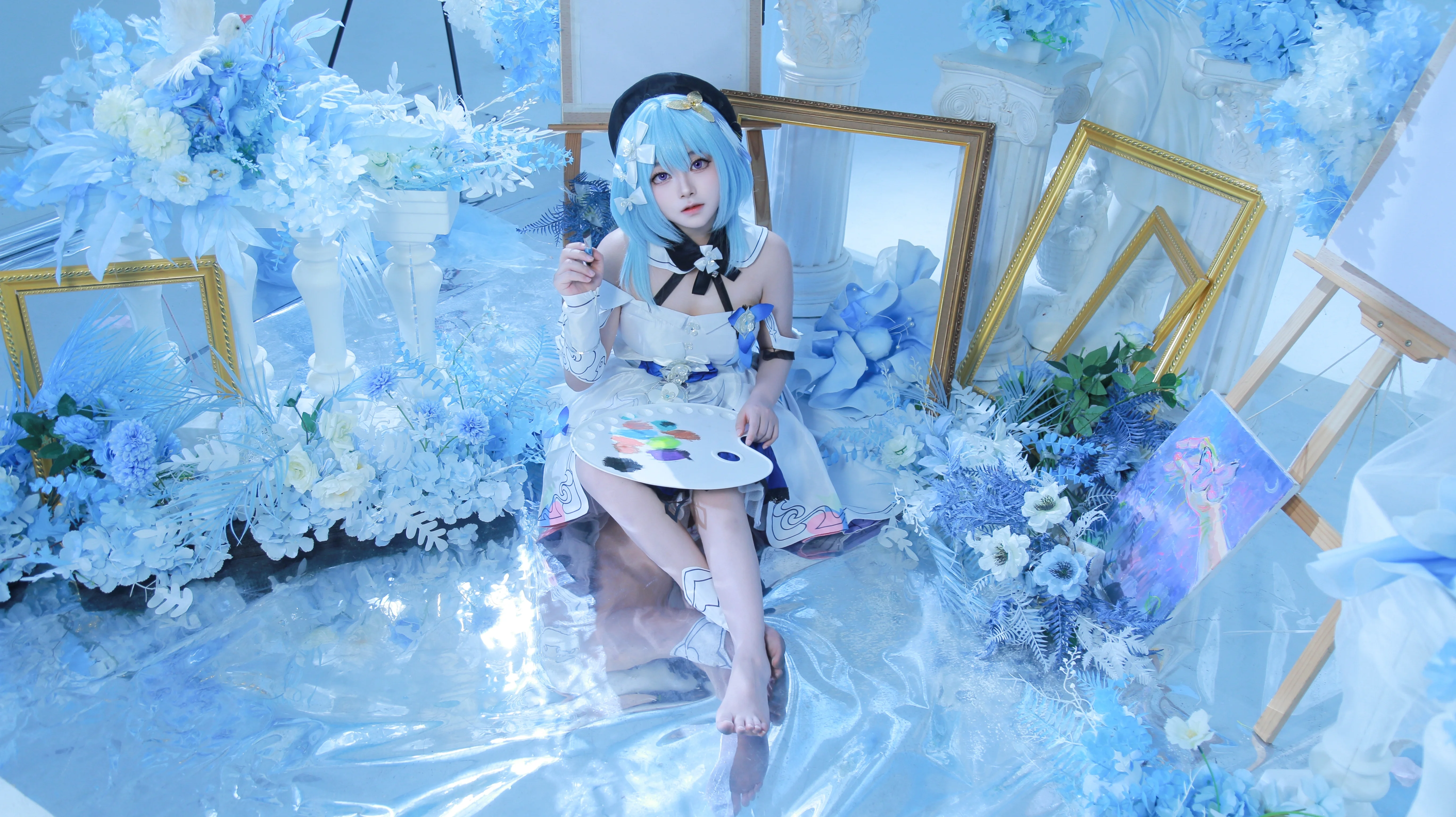 【格蕾修cos】在繁星绘世中，用笔尖描摹梦境的颜色 - 第9张