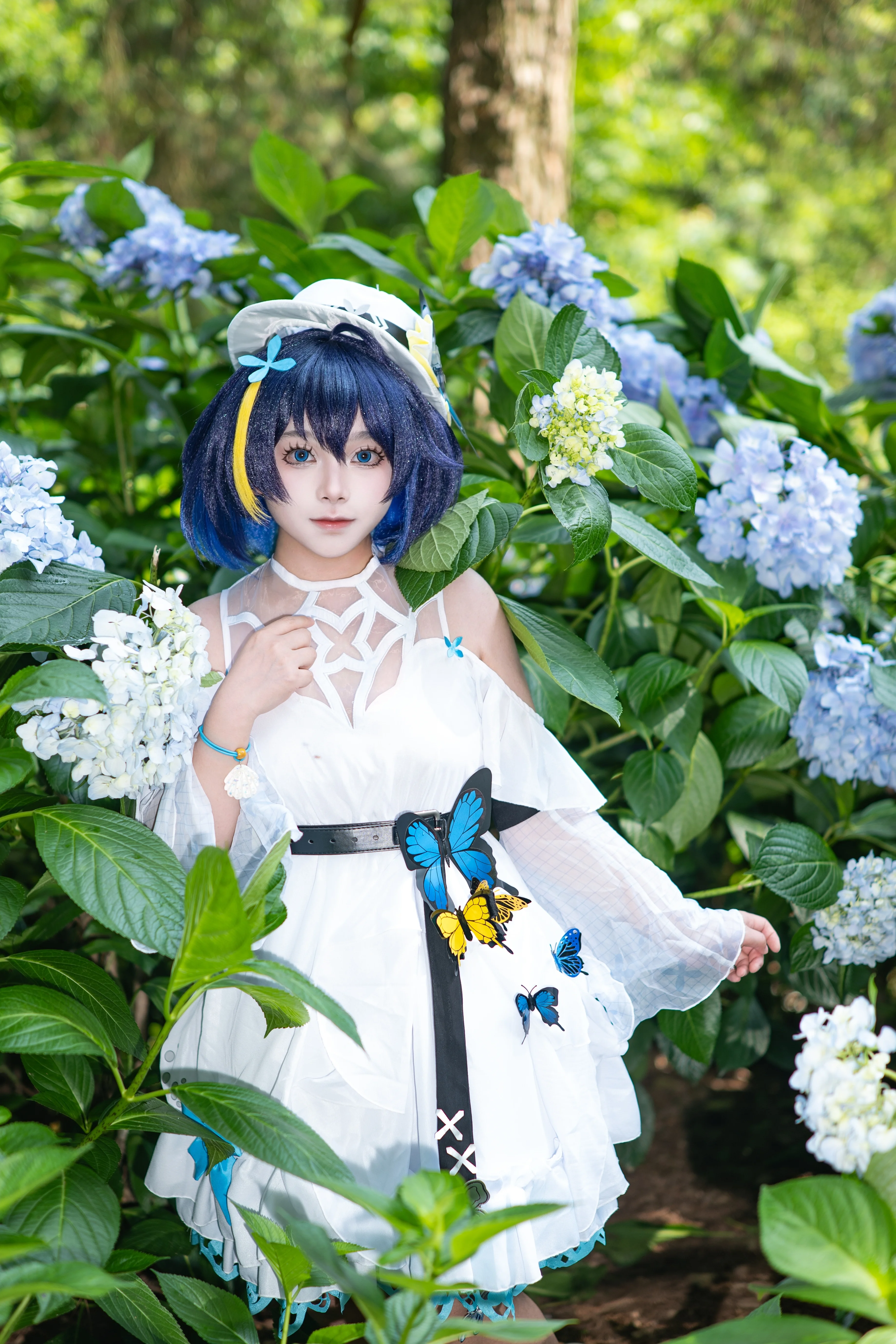 【希兒cos】崩壞三夏雪鈴蘭，初夏的繡球花海 - 第 10 張