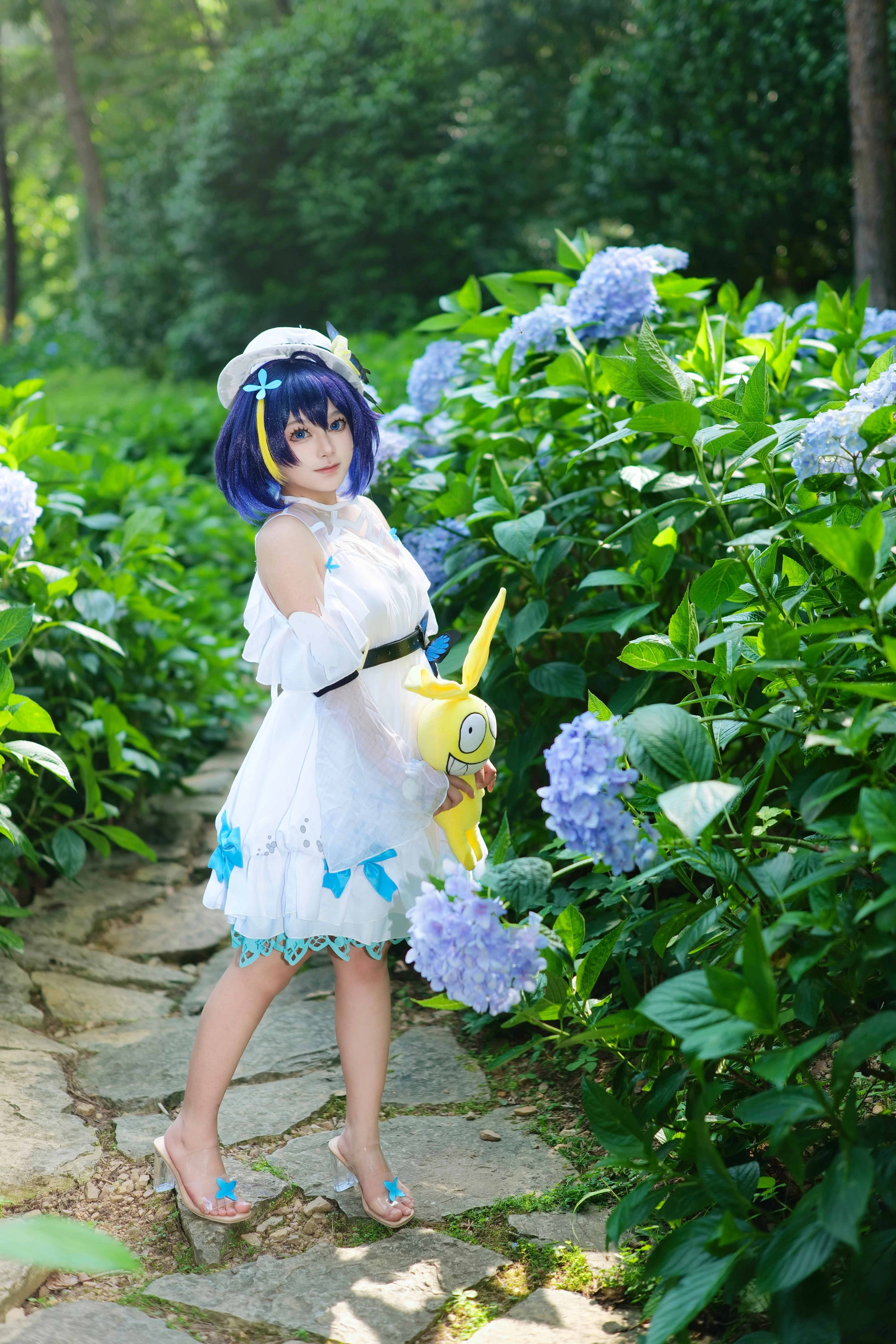 【希兒cos】崩壞三夏雪鈴蘭，初夏的繡球花海 - 第 2 張