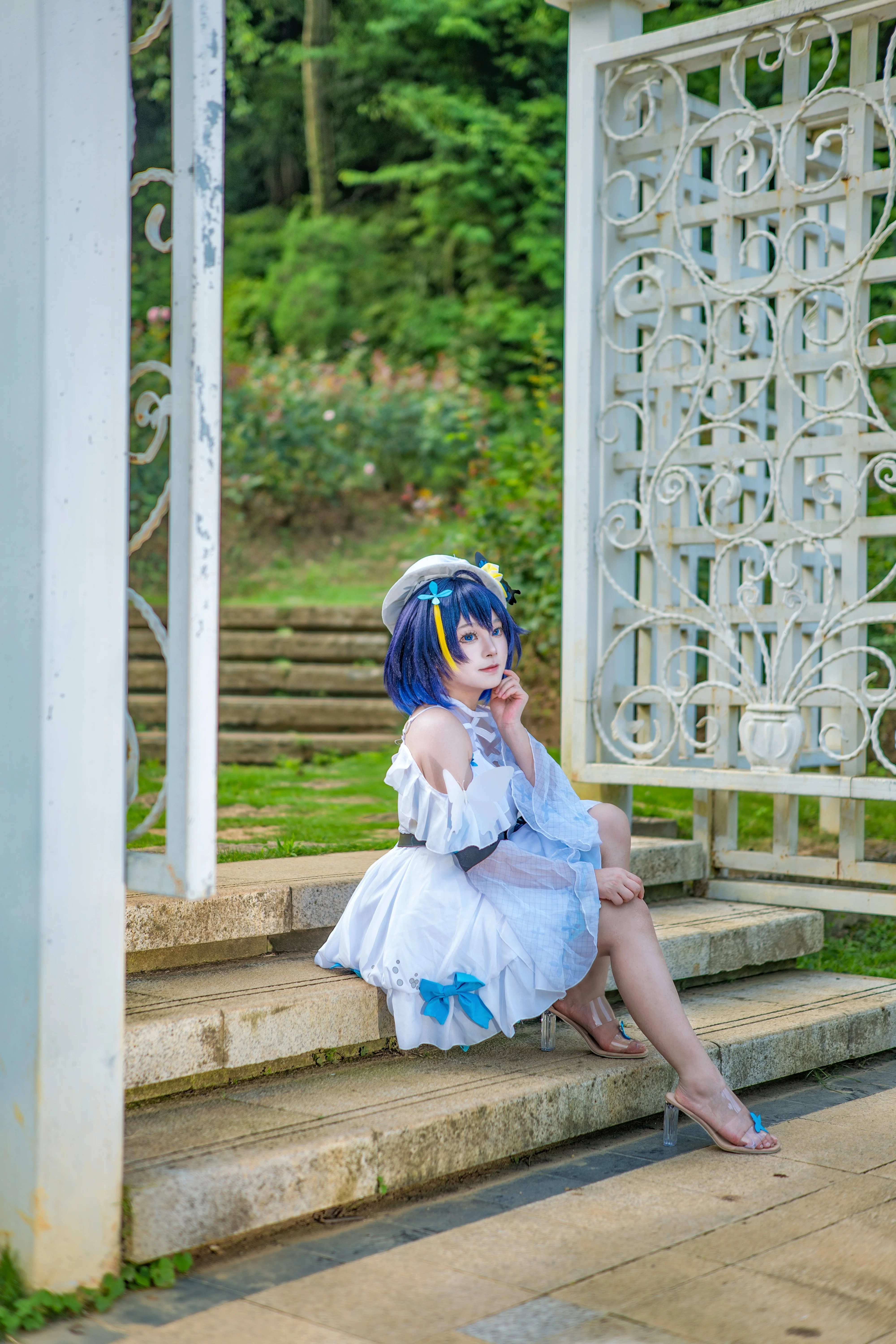 【希兒cos】崩壞三夏雪鈴蘭，初夏的繡球花海 - 第 3 張