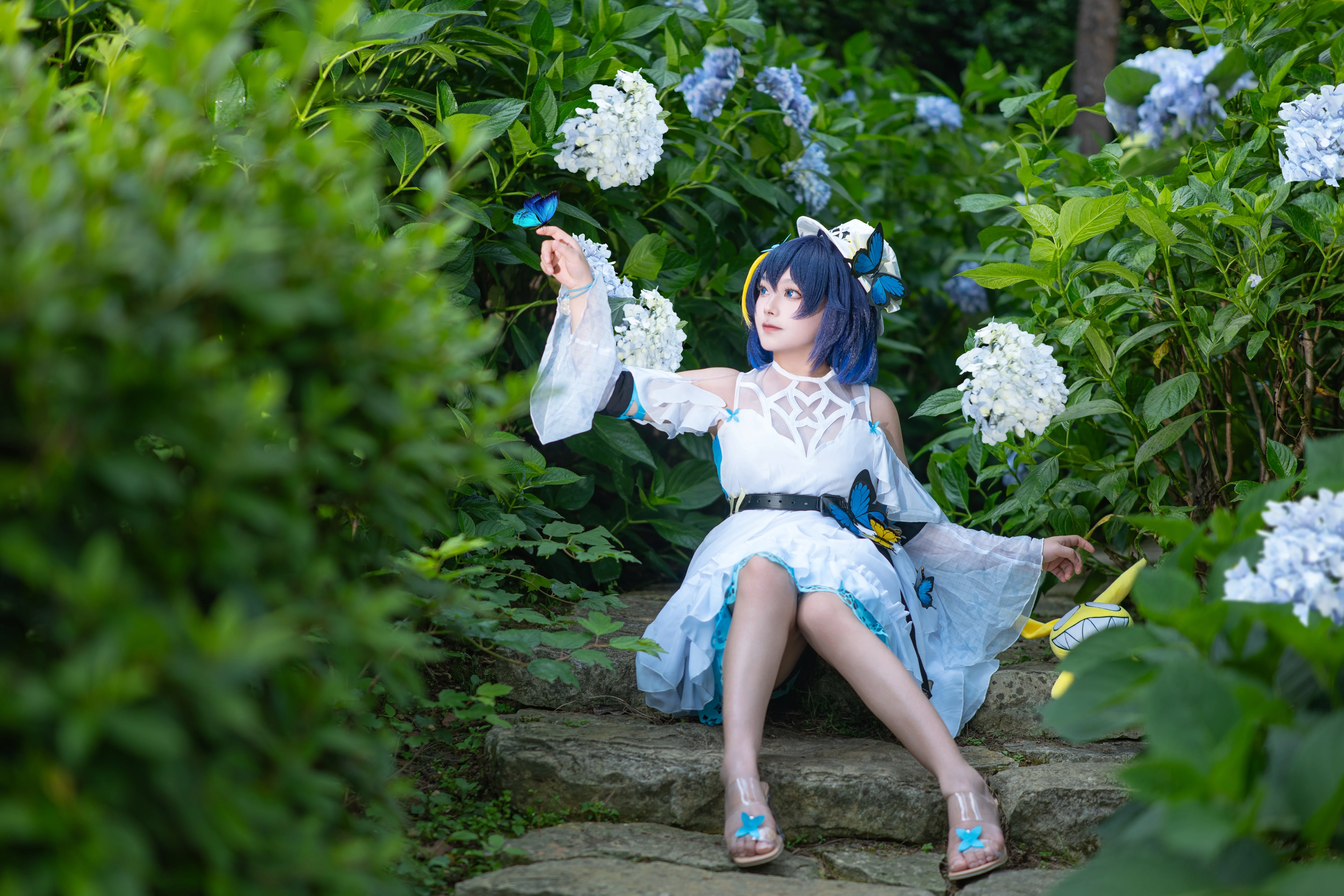 【希兒cos】崩壞三夏雪鈴蘭，初夏的繡球花海 - 第 6 張
