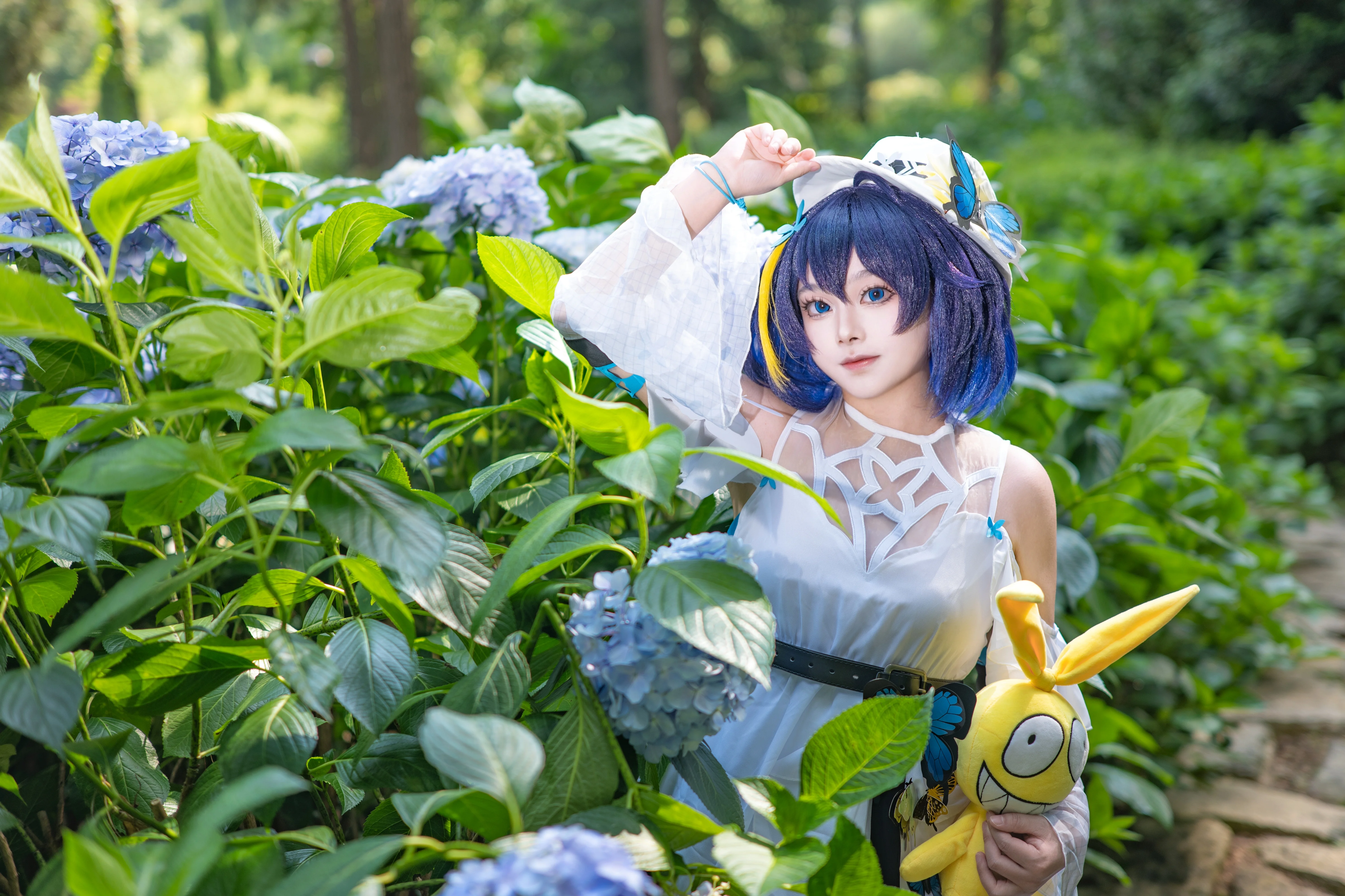 【希兒cos】崩壞三夏雪鈴蘭，初夏的繡球花海 - 第 8 張