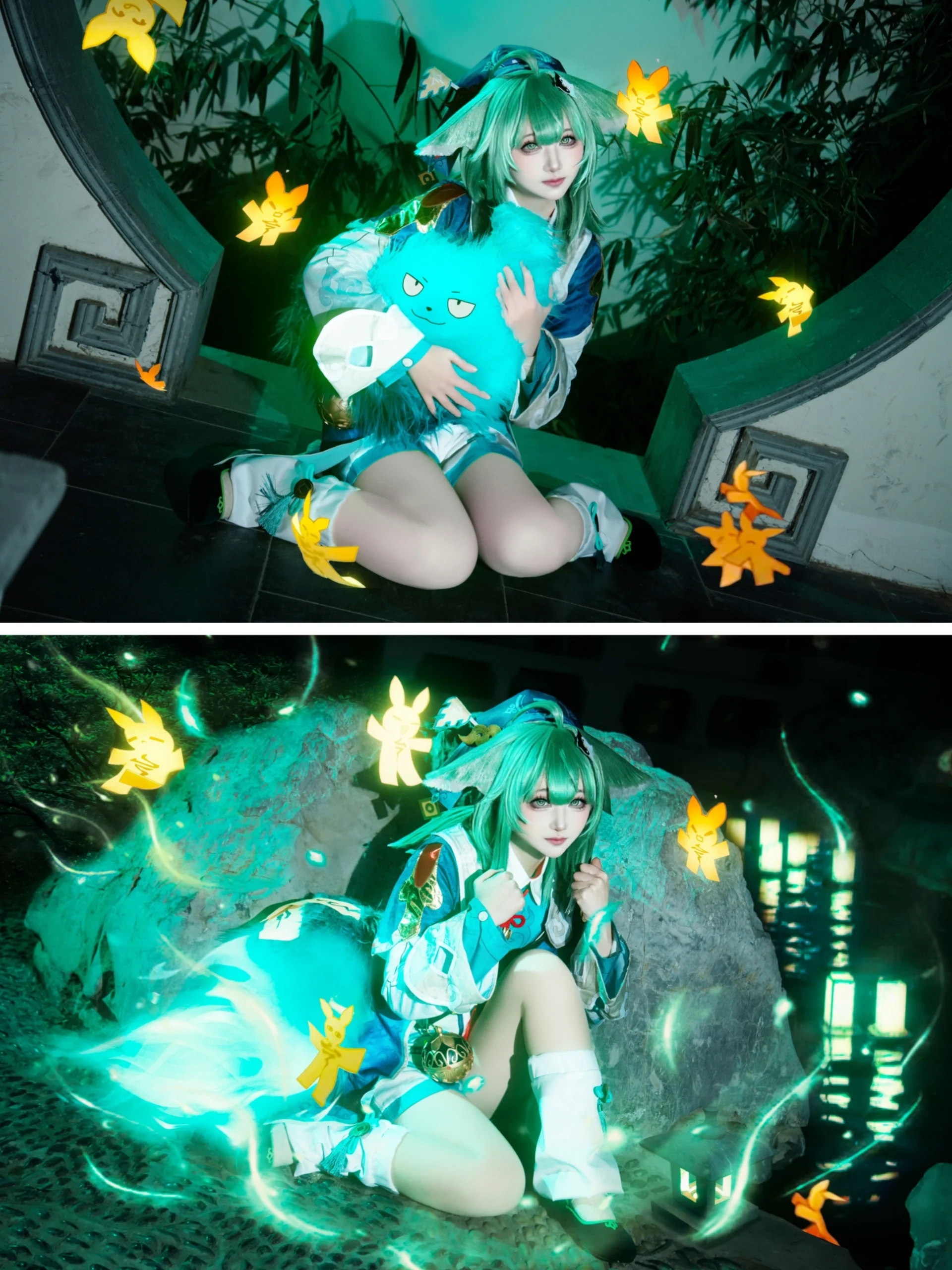 【藿藿cos】在仙舟罗浮的宁静中，捕捉这份软糯的治愈