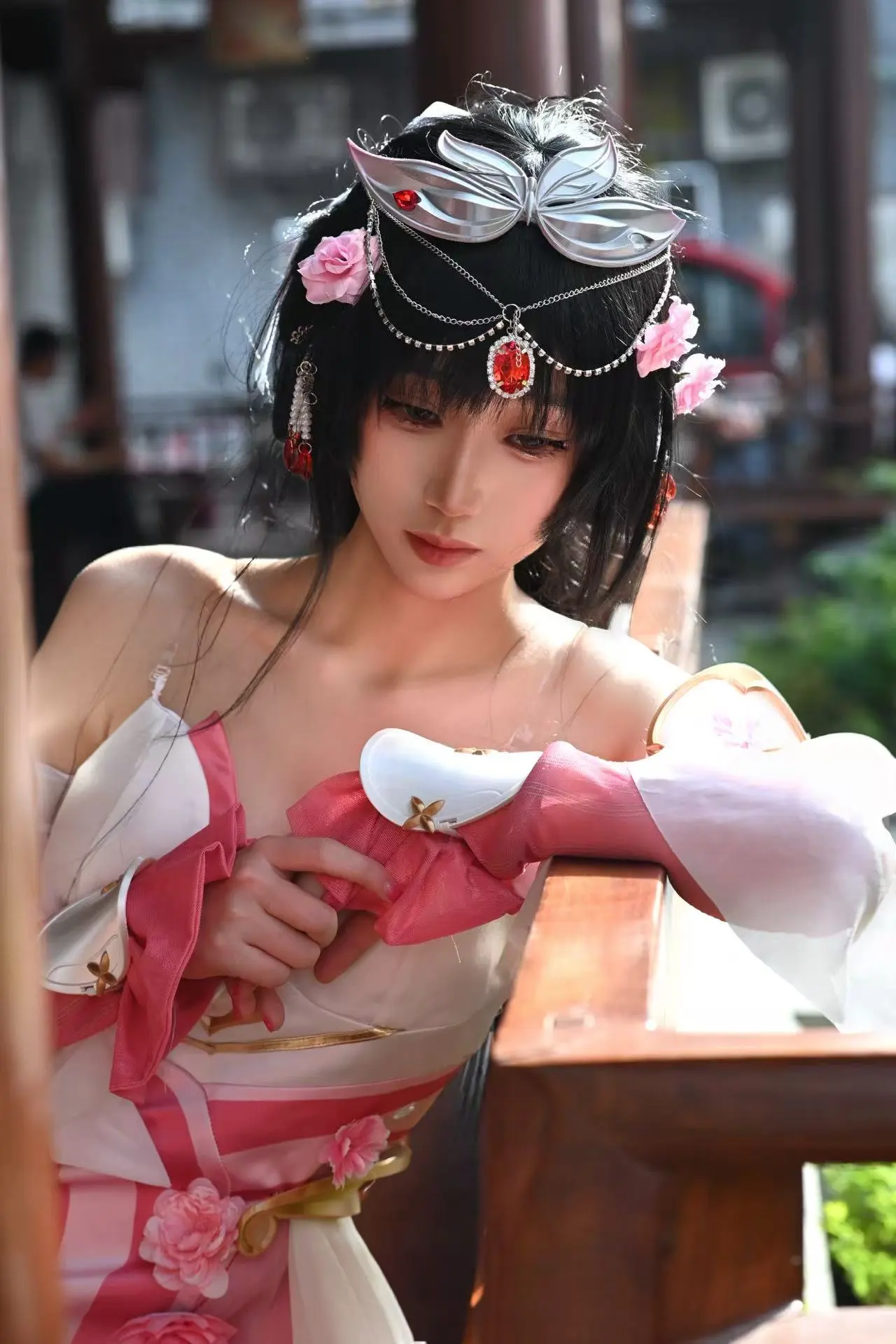 【甄姬cos】游园惊梦的午后慵懒时光 - 第 6 张