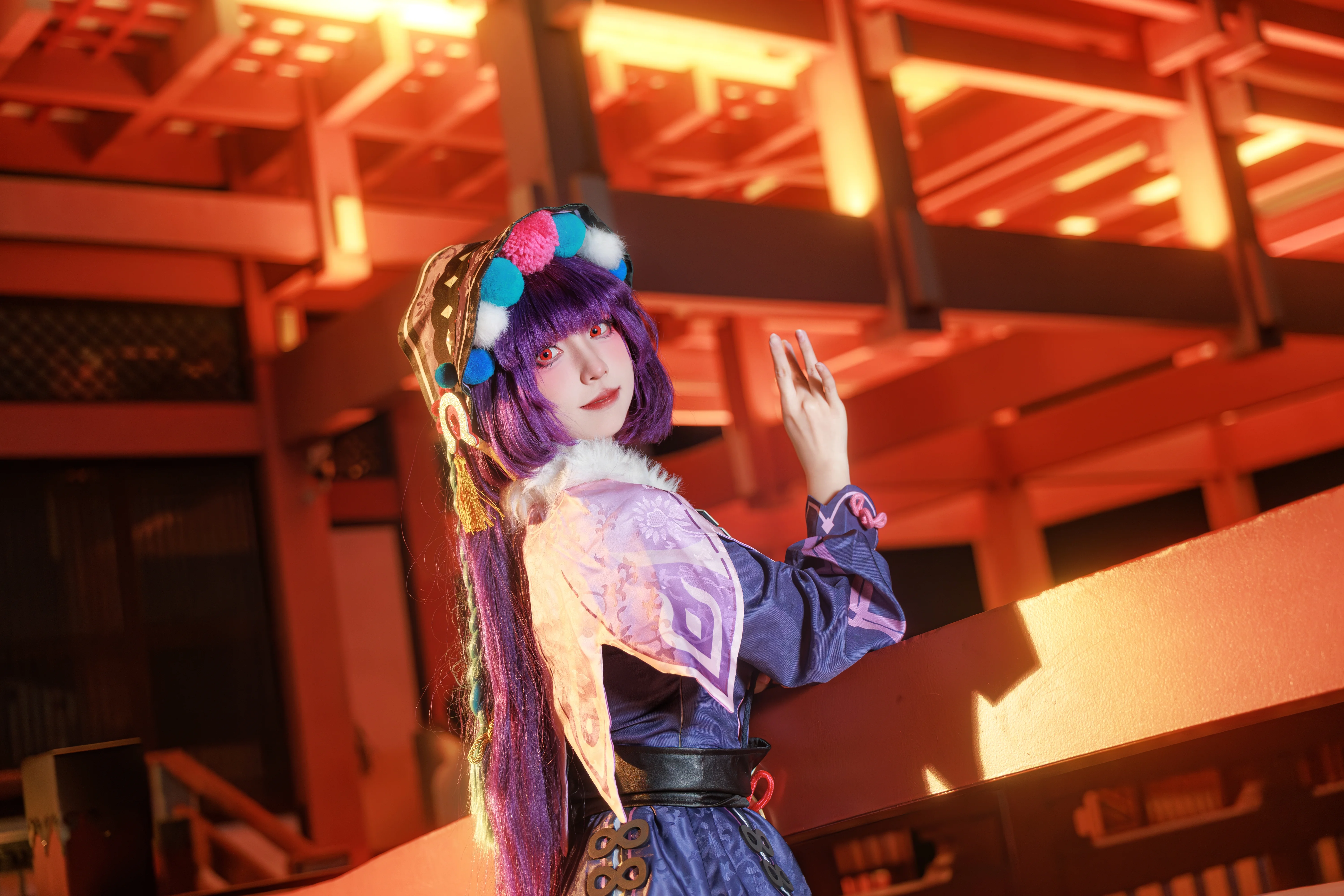【云堇cos】原神中的神女劈观，这一曲优雅入骨 - 第2张