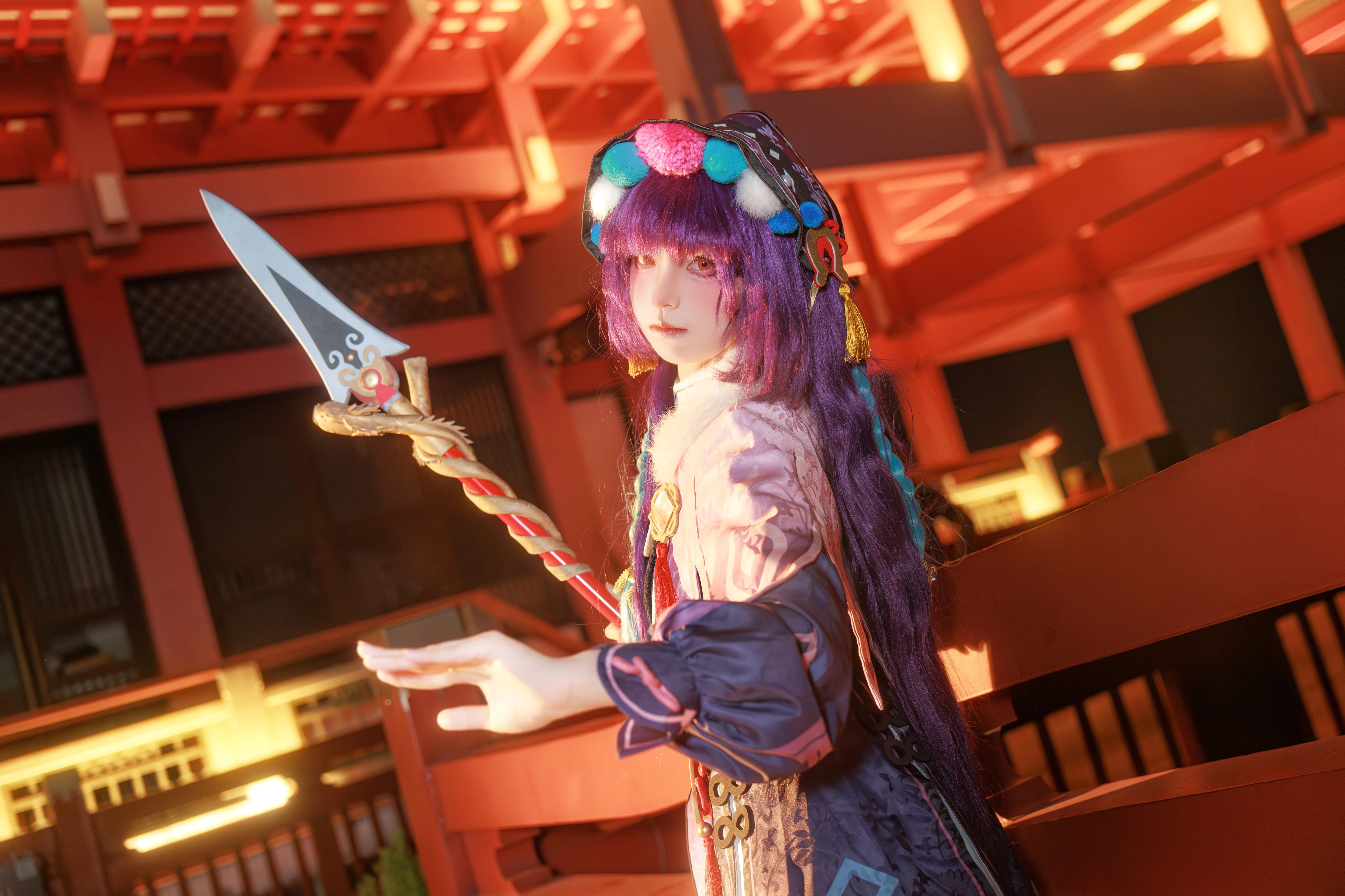 【云堇cos】原神中的神女劈观，这一曲优雅入骨 - 第3张