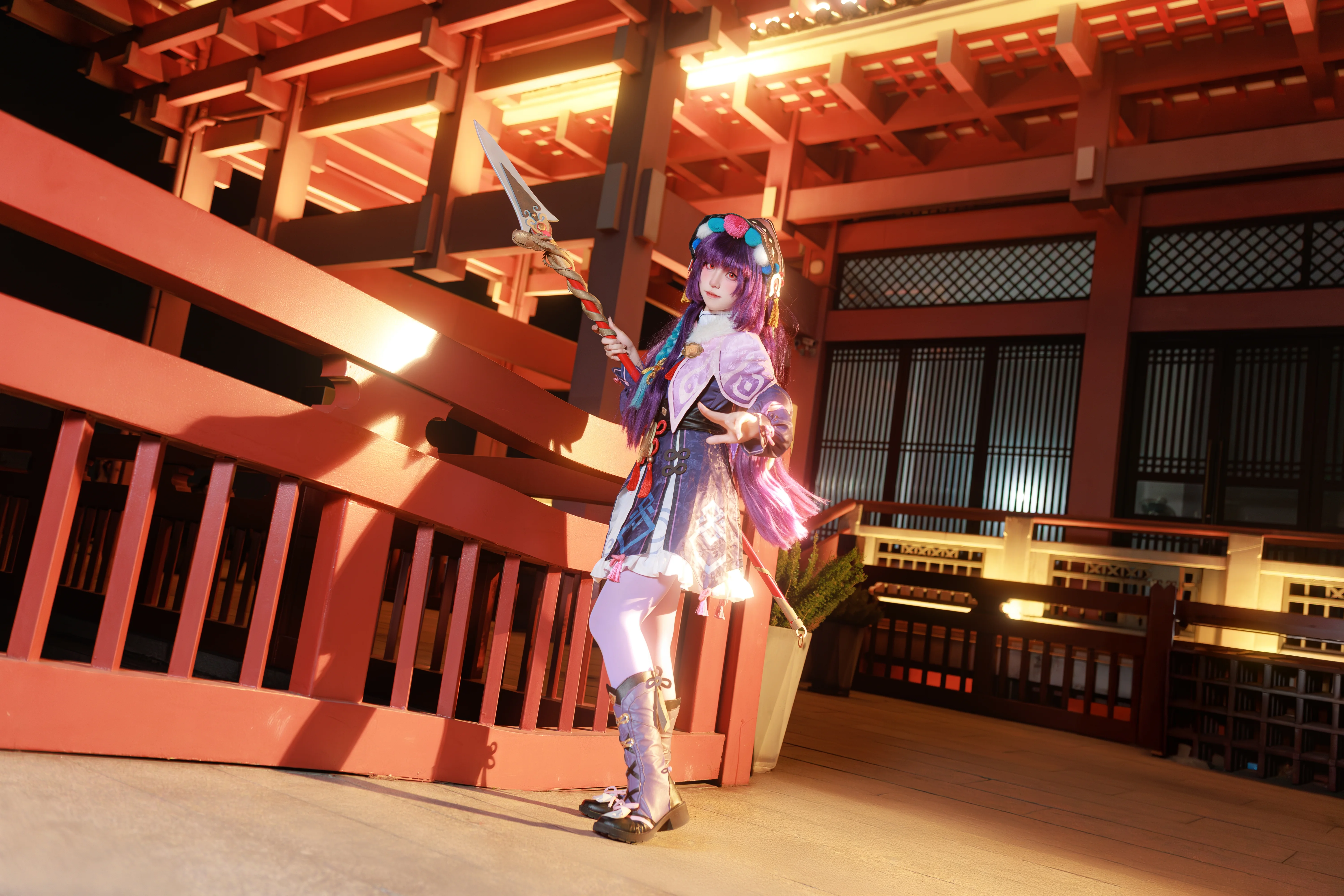 【云堇cos】原神中的神女劈观，这一曲优雅入骨 - 第4张
