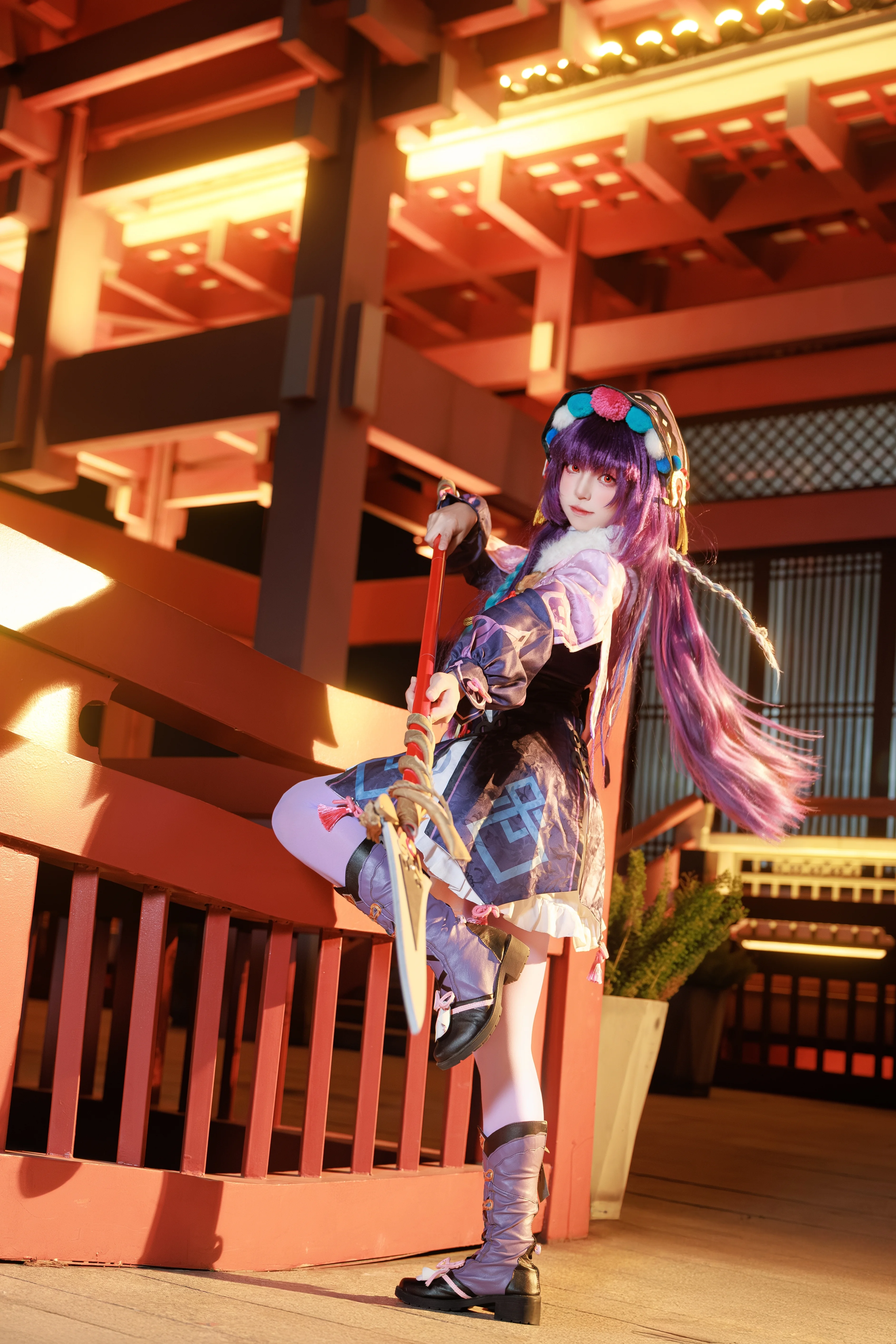 【云堇cos】原神中的神女劈观，这一曲优雅入骨 - 第6张