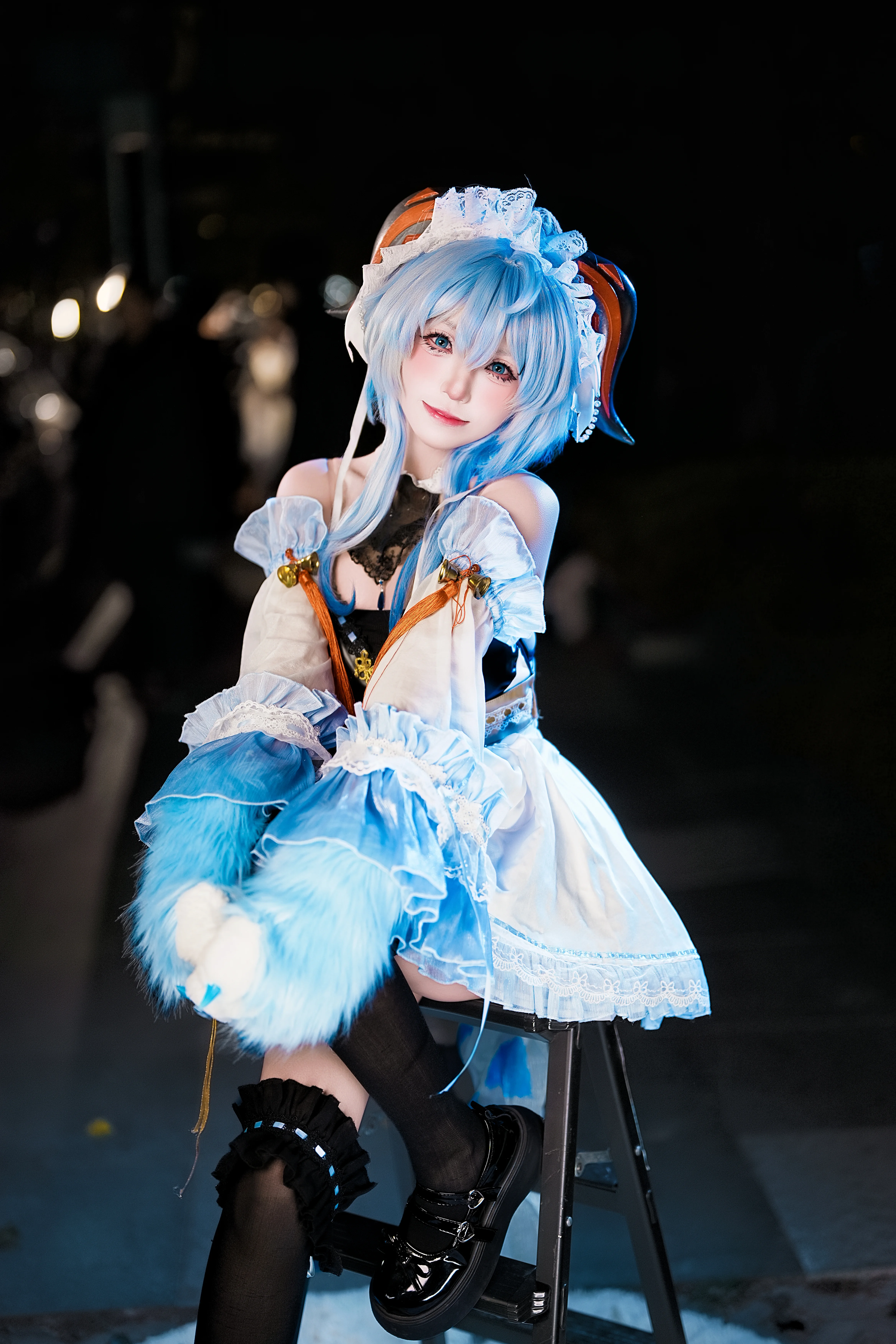 【甘雨cos】变身蓝莓小蛋糕，解锁璃月最甜的职场日常 - 推荐阅读封面