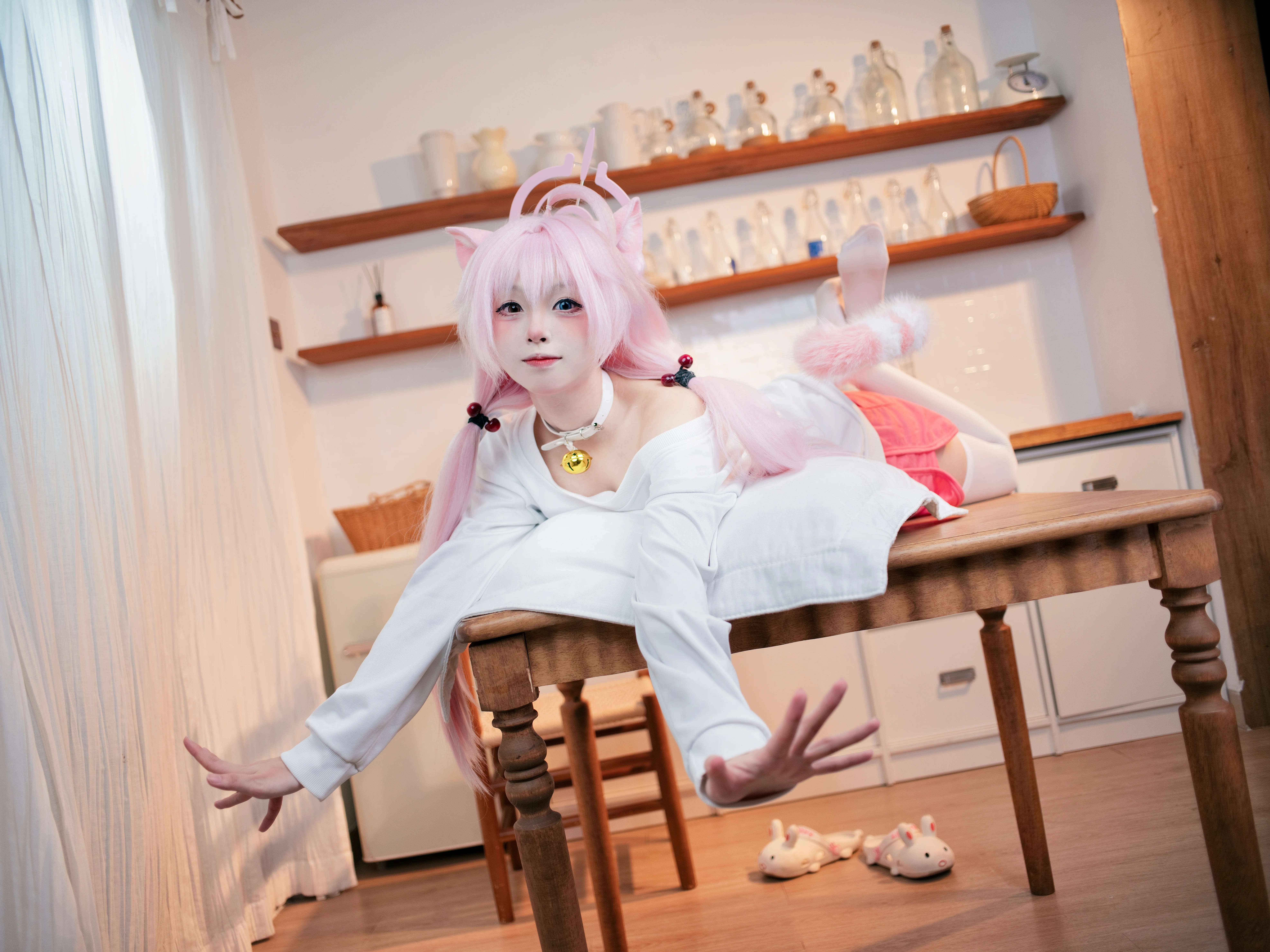 【小鸟游星野cos】蔚蓝档案里的慵懒猫猫日常 - 第 4 张