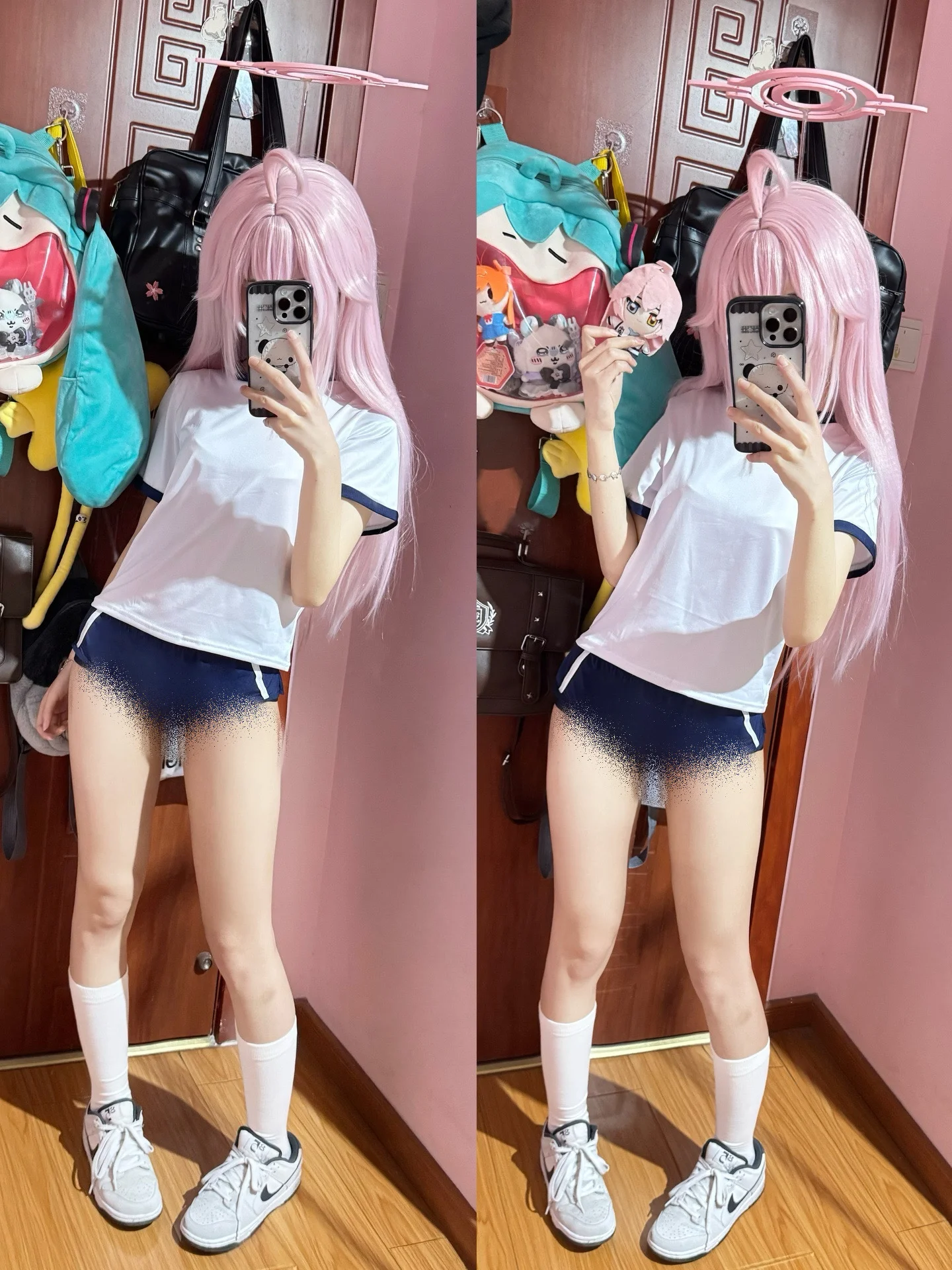 【小鳥遊星野cos】蔚藍檔案體操服，清爽日常感返圖 - 第 2 張