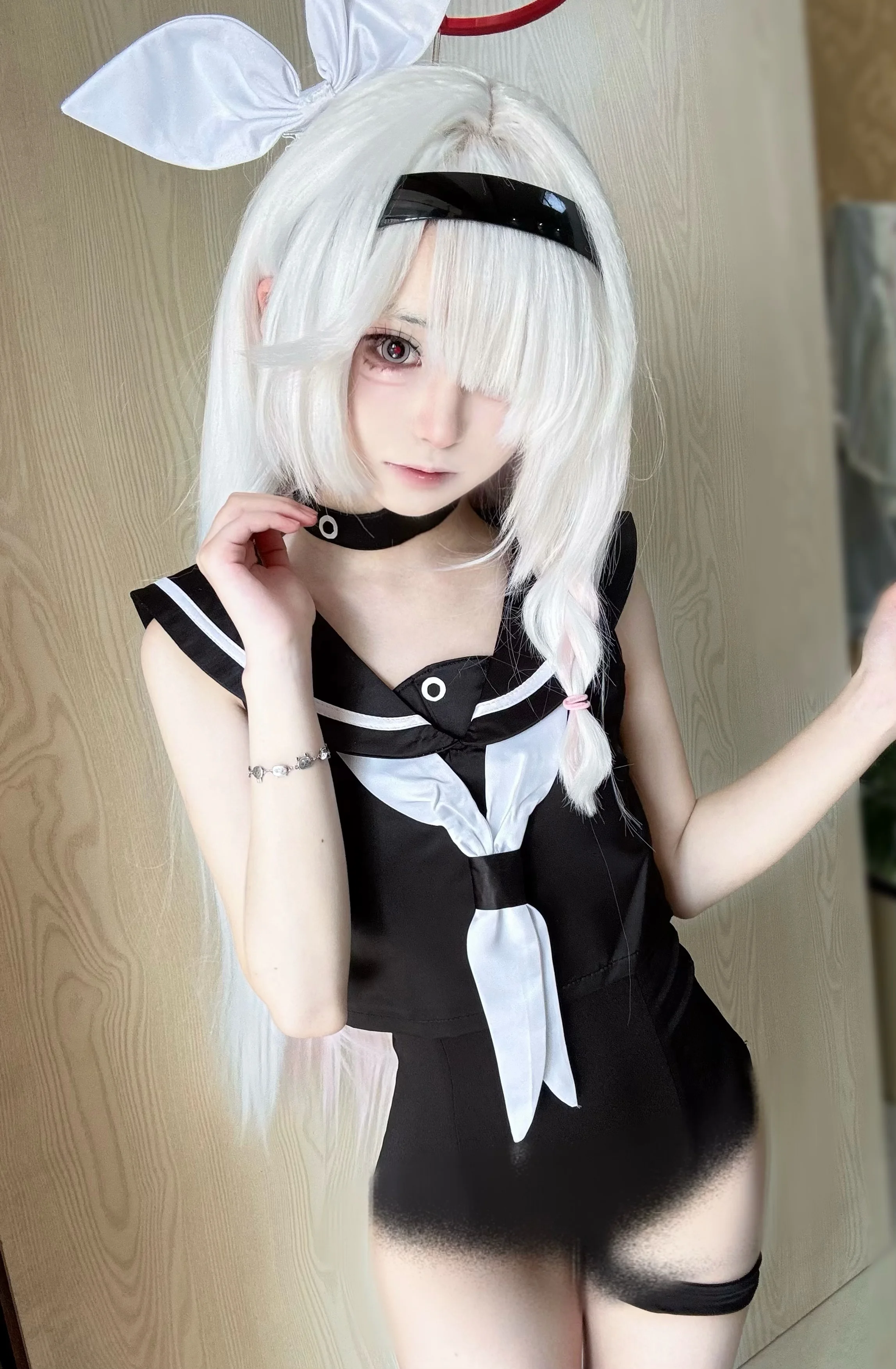 【普拉娜cos】蔚蓝档案中的纯净与灵动 - 第2张