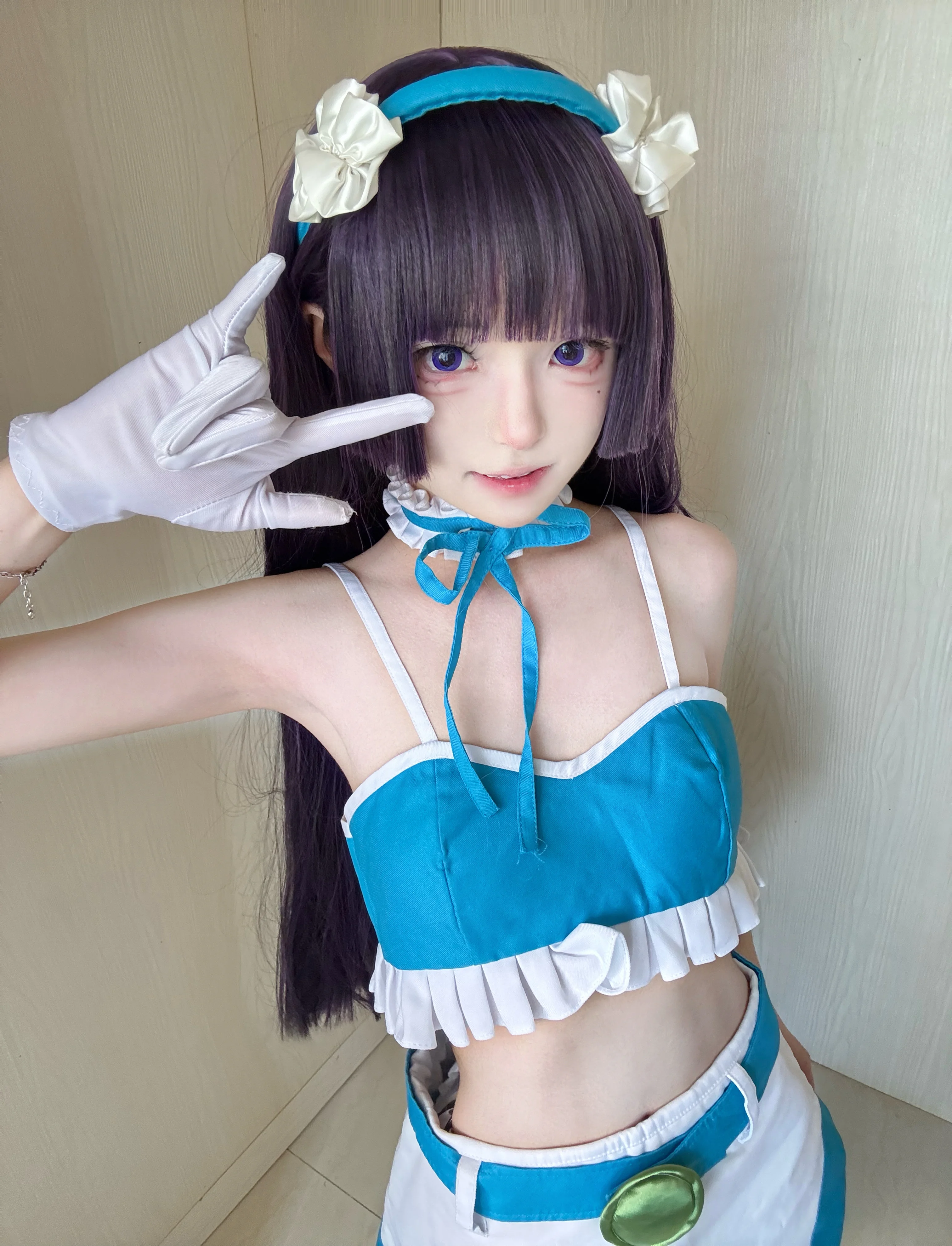【五更琉璃cos】黑猫赛车服的灵动瞬间 - 推荐阅读封面