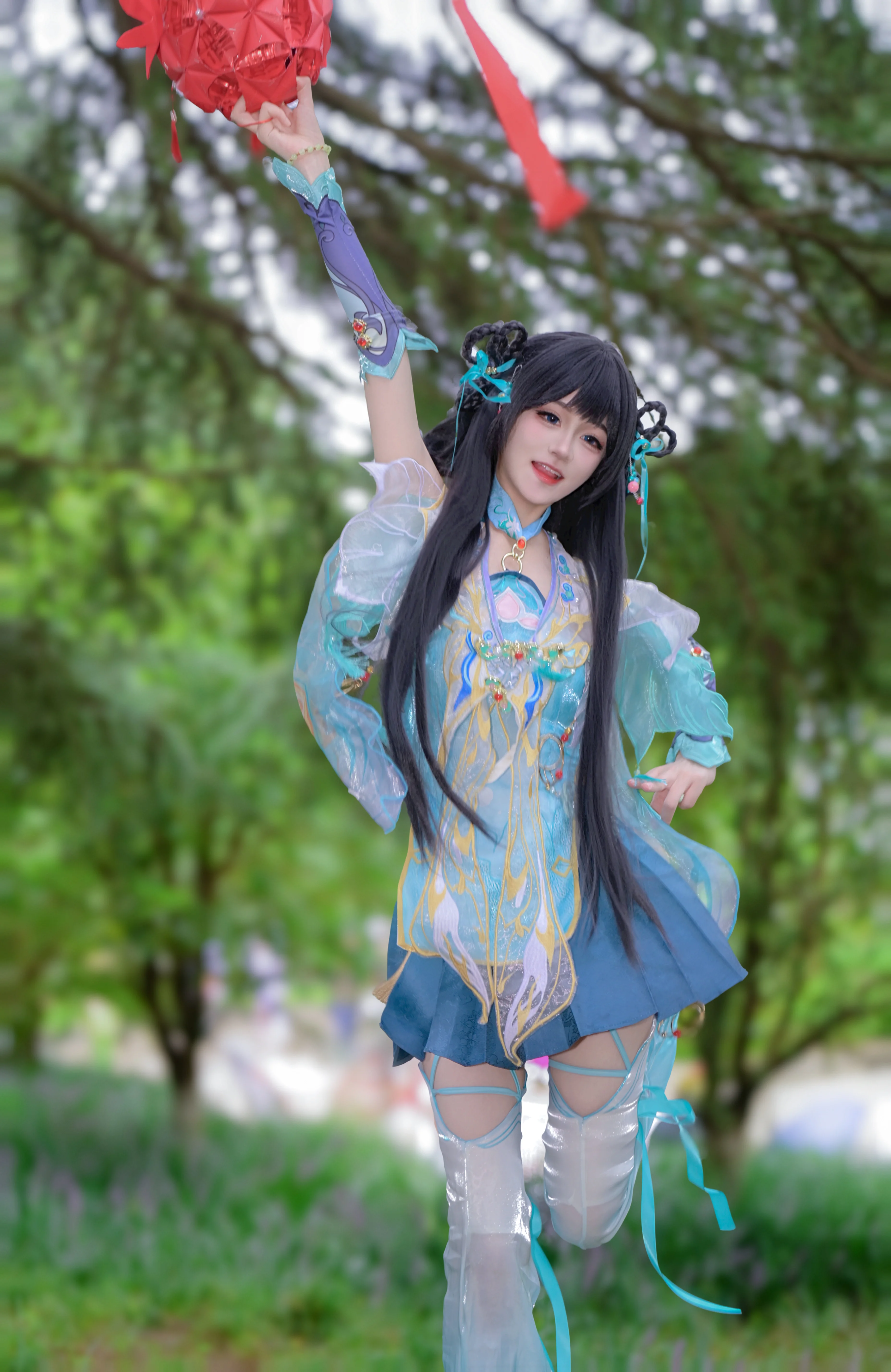【蓝梦cos】灵动捕捉永劫无间的空灵美感