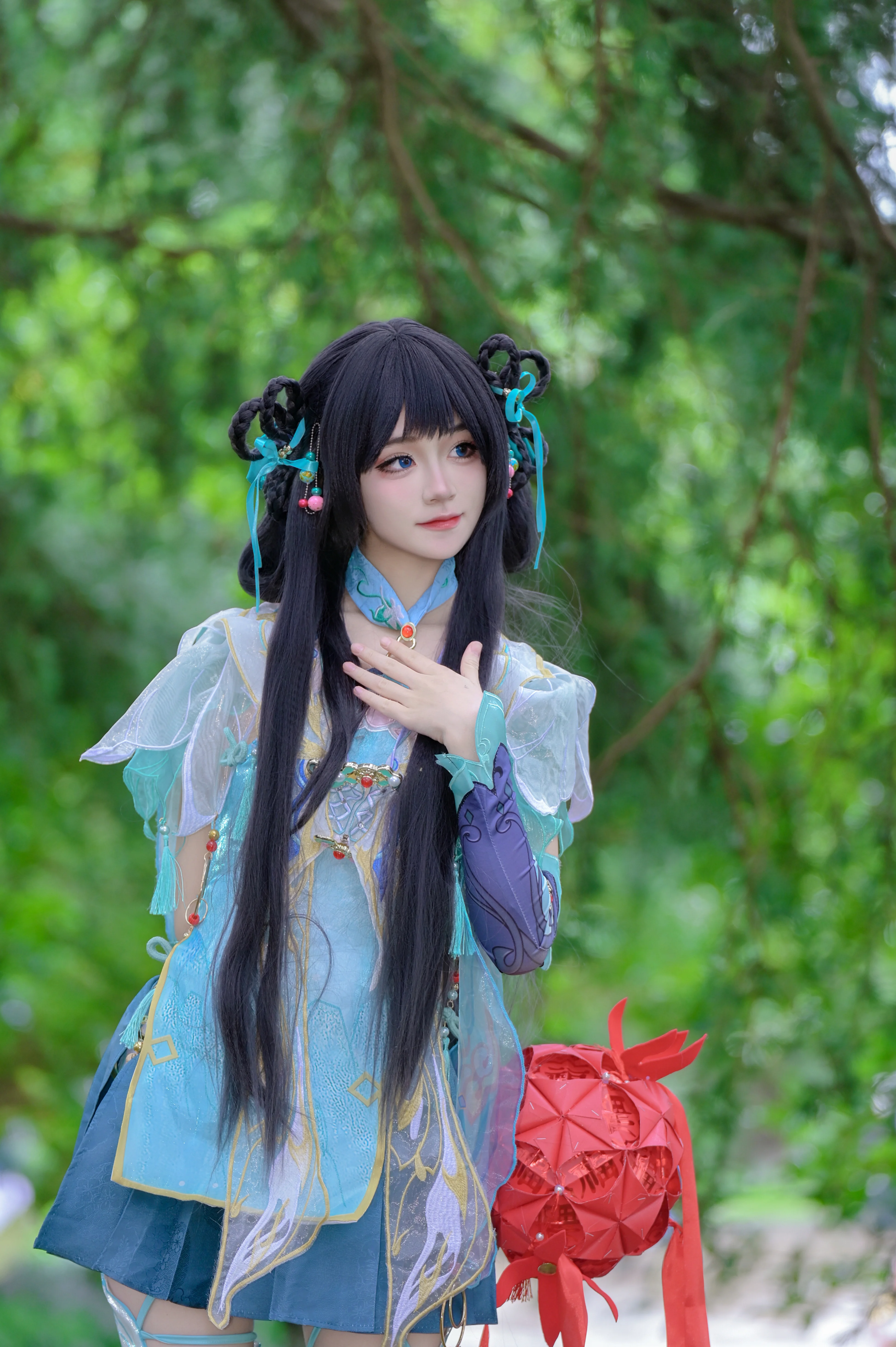 【蓝梦cos】灵动捕捉永劫无间的空灵美感 - 第 2 张