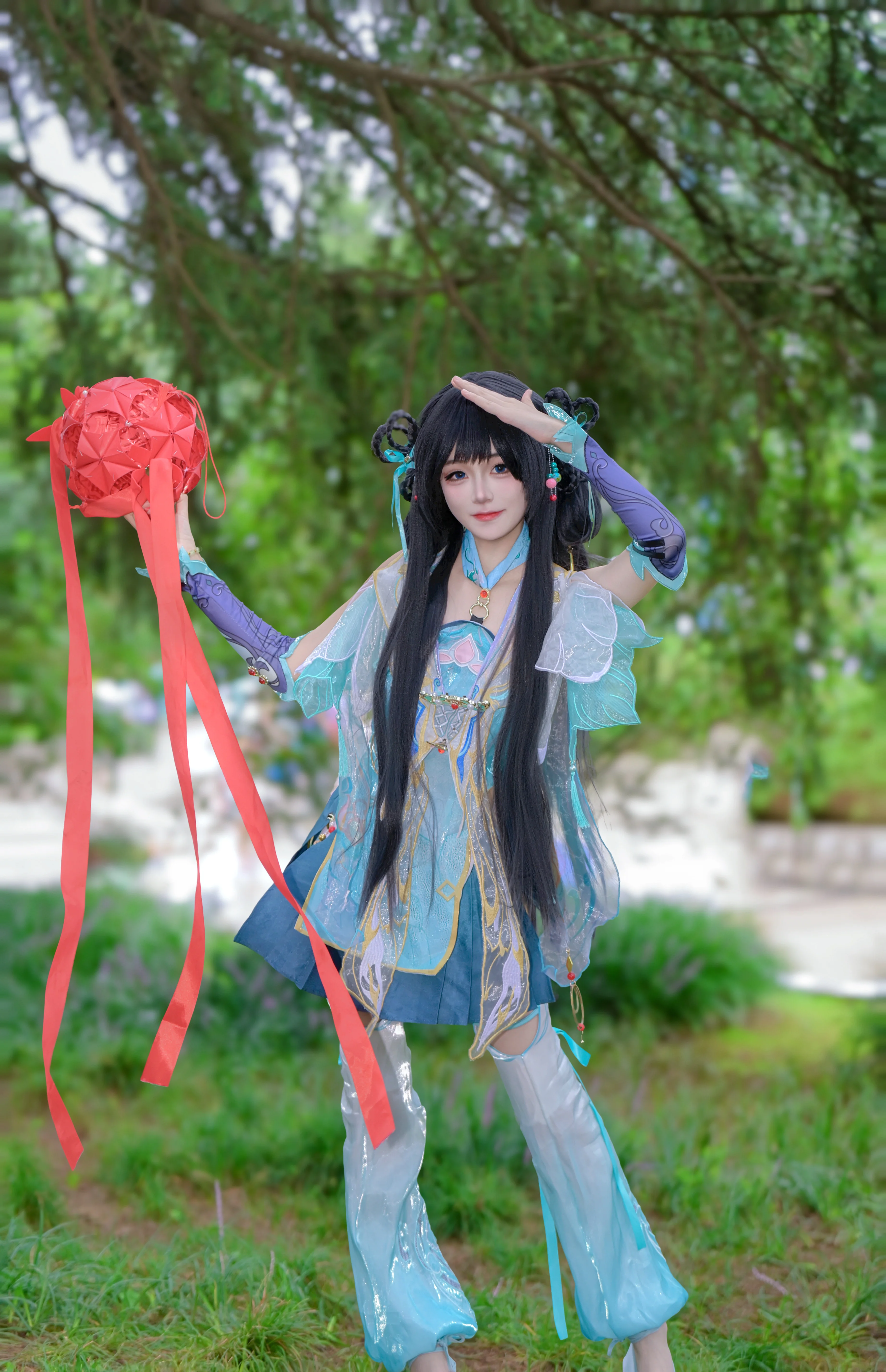 【蓝梦cos】灵动捕捉永劫无间的空灵美感 - 第 4 张