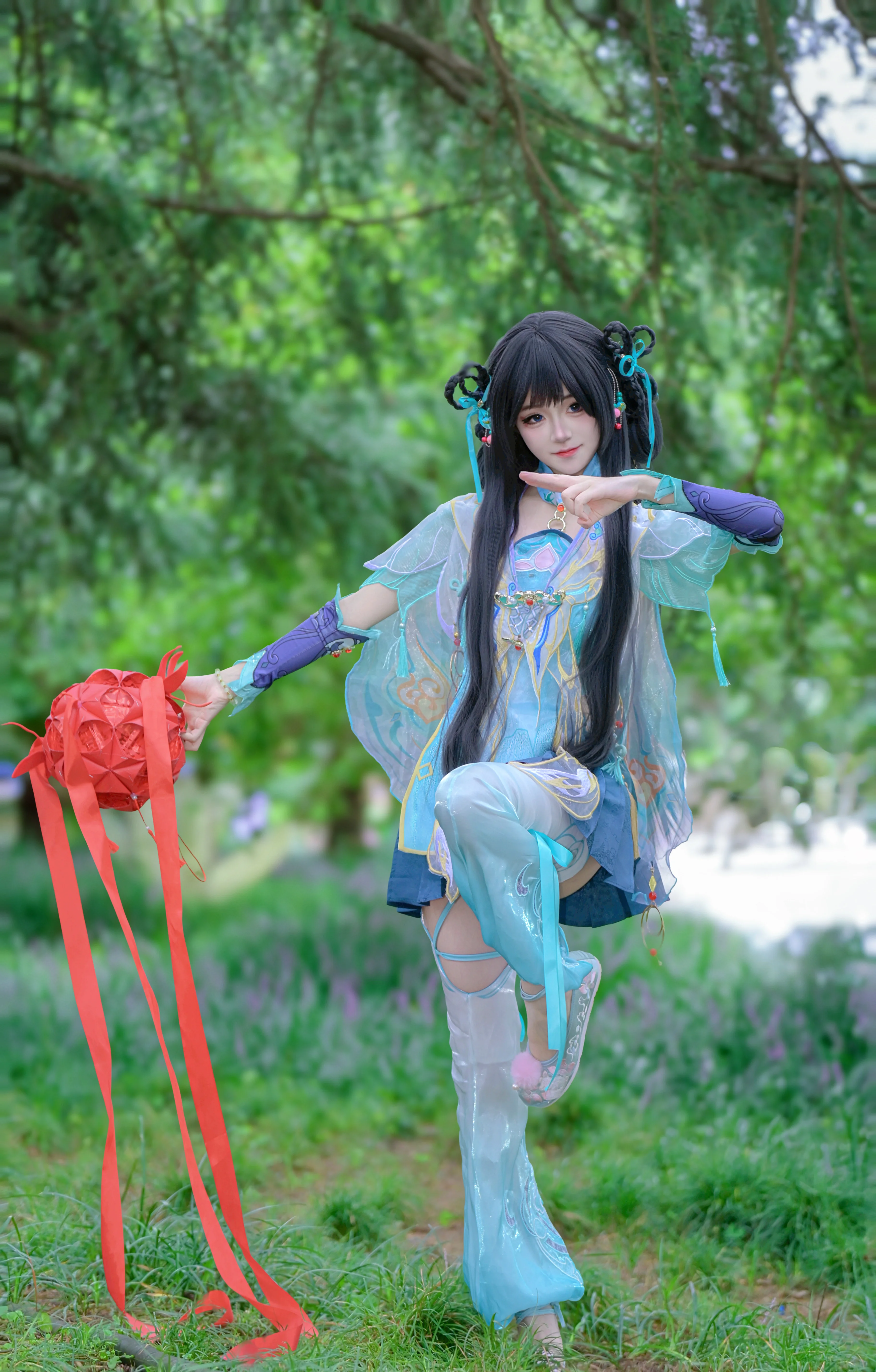 【蓝梦cos】灵动捕捉永劫无间的空灵美感 - 第 5 张