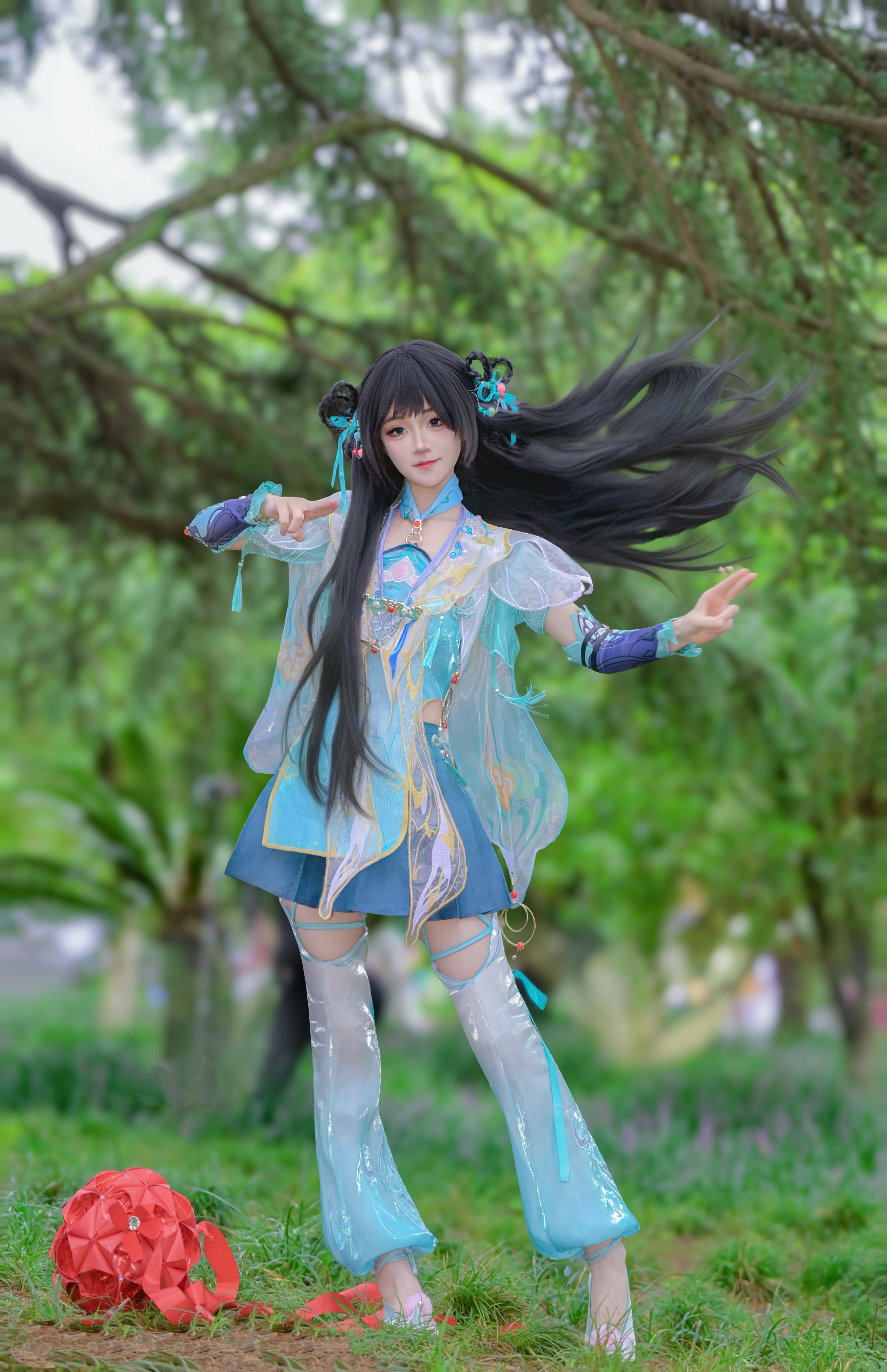 【蓝梦cos】灵动捕捉永劫无间的空灵美感 - 第 6 张