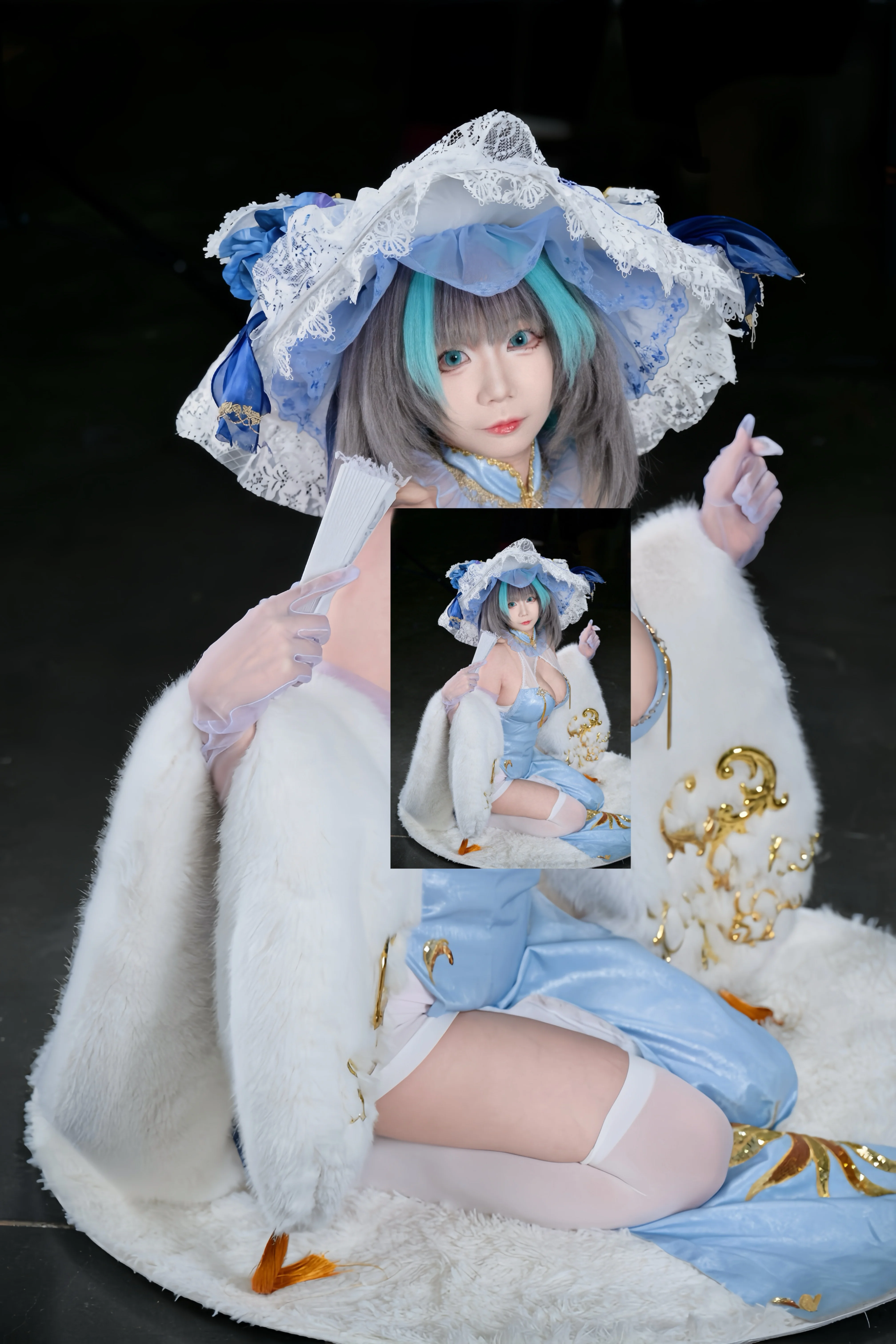 【柴郡cos】碧藍航線皇家重巡洋艦的旗袍風情 - 第 2 張