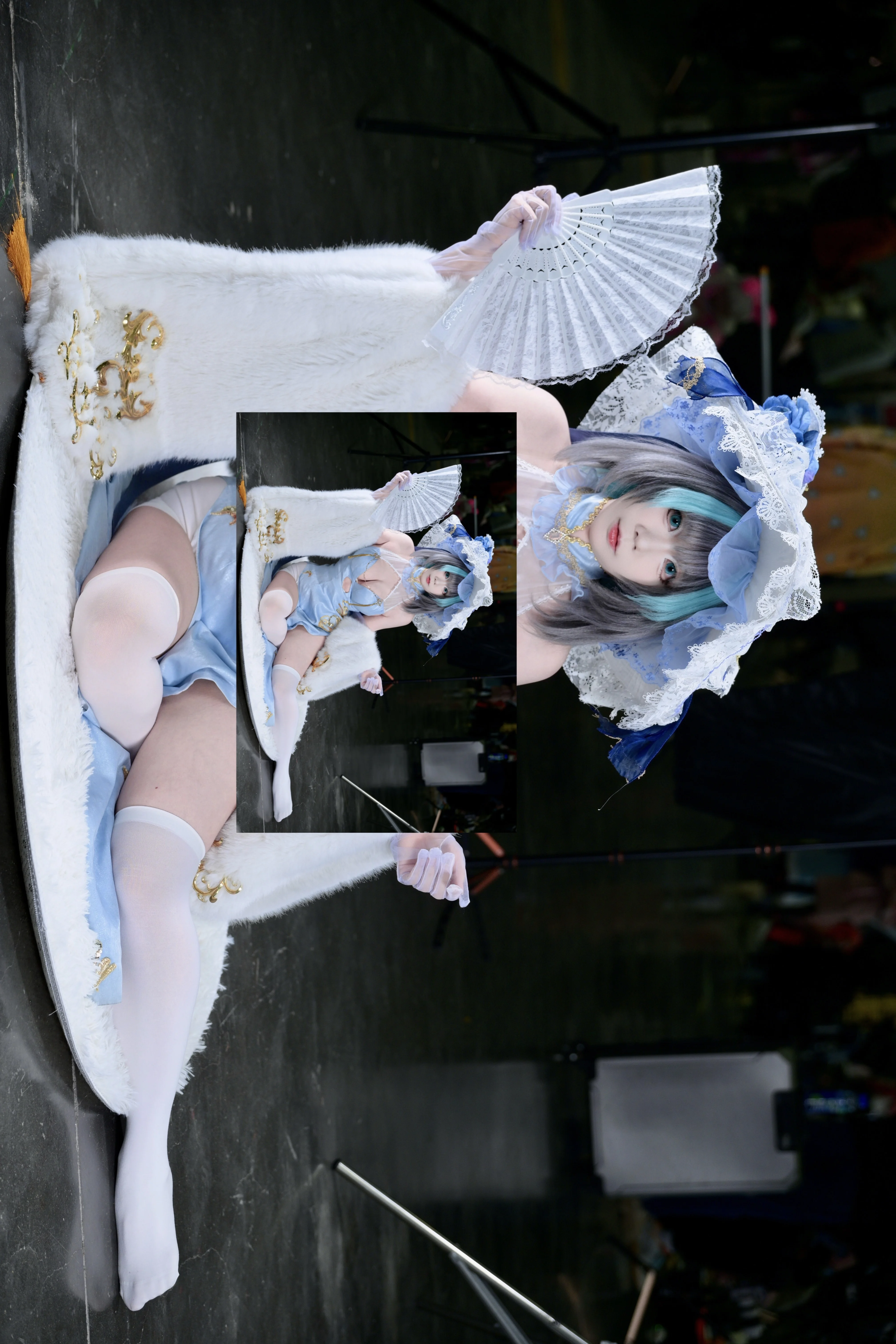 【柴郡cos】碧藍航線皇家重巡洋艦的旗袍風情 - 第 4 張