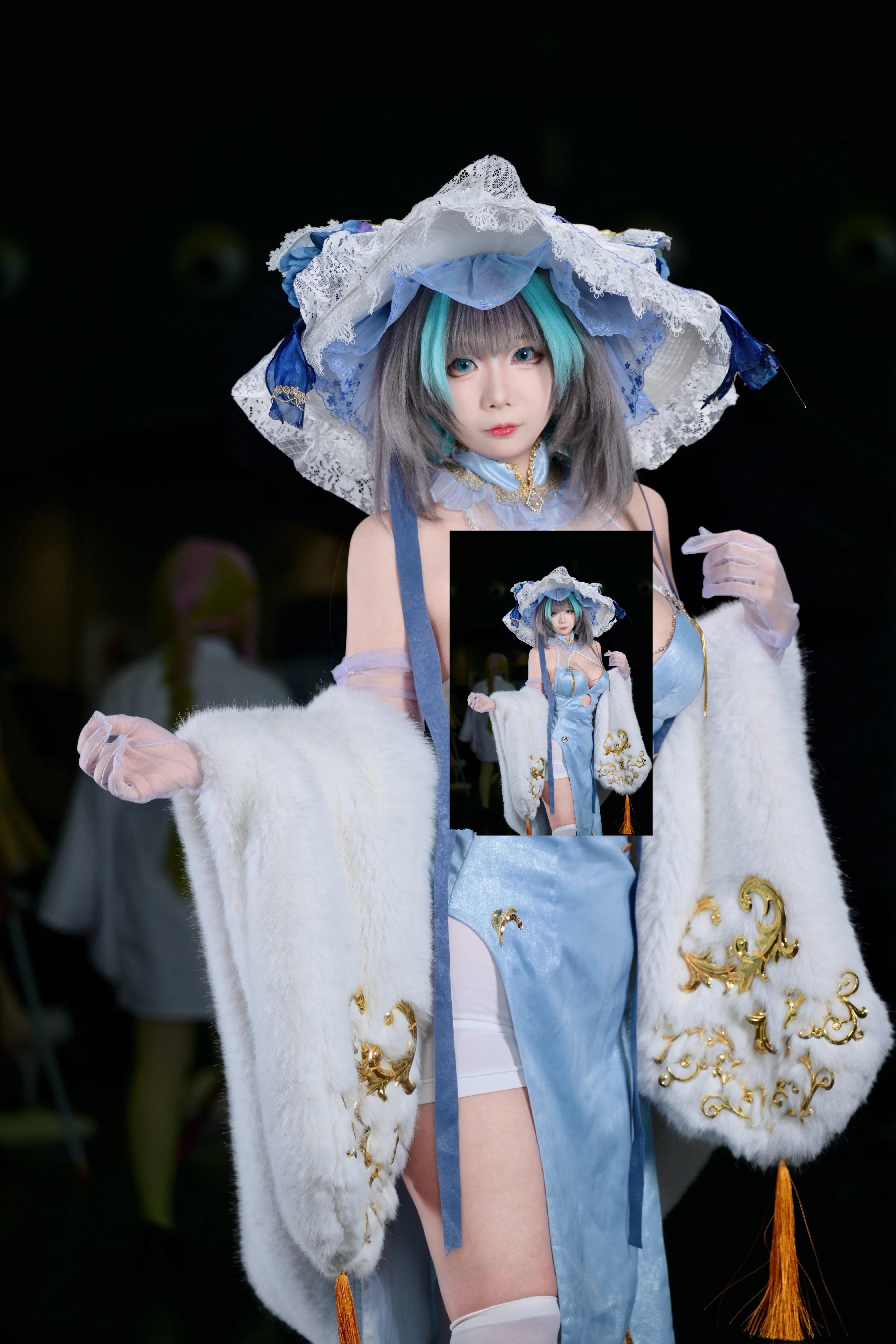 【柴郡cos】碧藍航線皇家重巡洋艦的旗袍風情 - 第 7 張