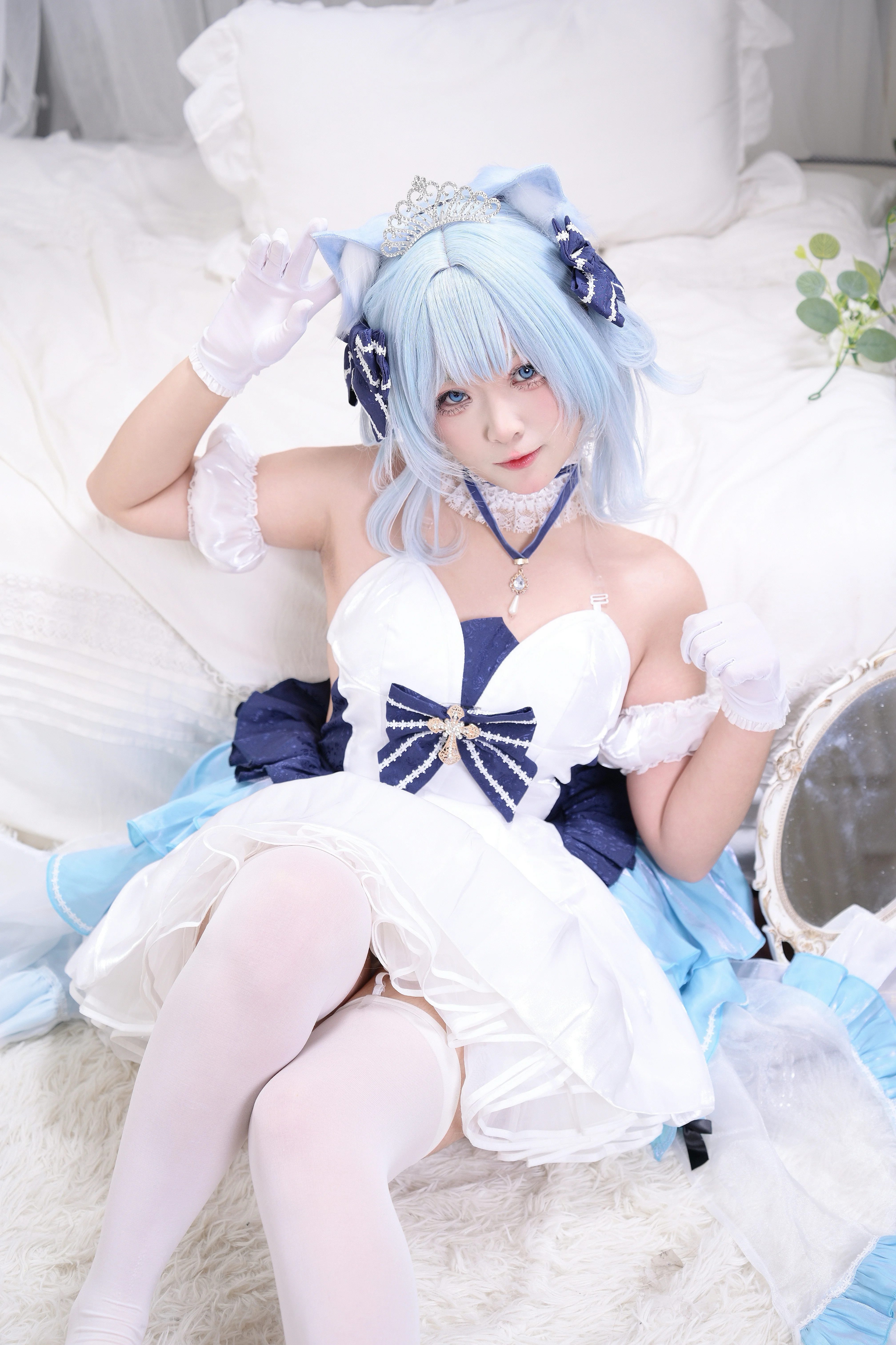【涼波 コスプレ】アズールレーン、重桜の舞踏会を前にした静謐なひととき - 2 枚目