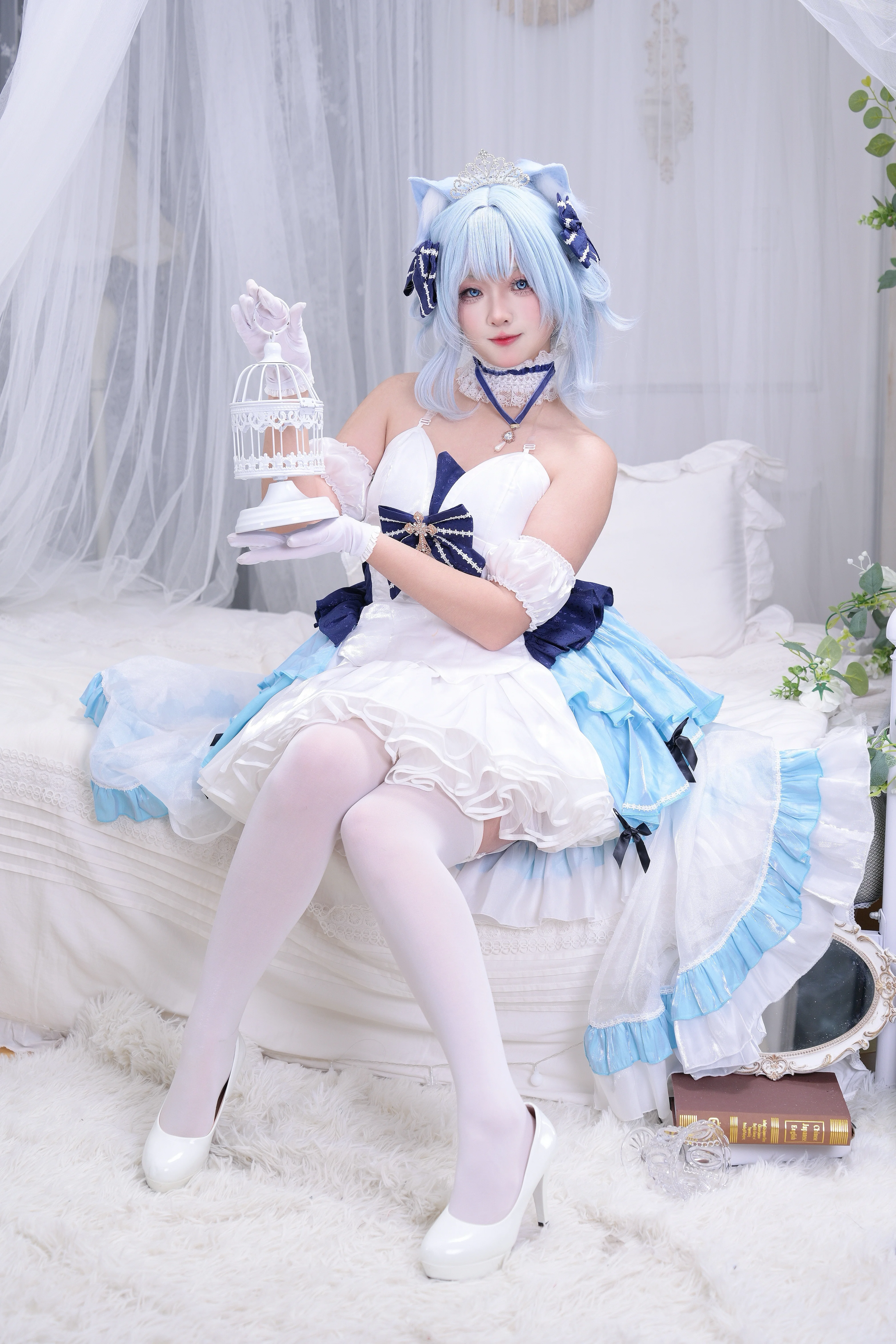 【涼波 コスプレ】アズールレーン、重桜の舞踏会を前にした静謐なひととき - 3 枚目