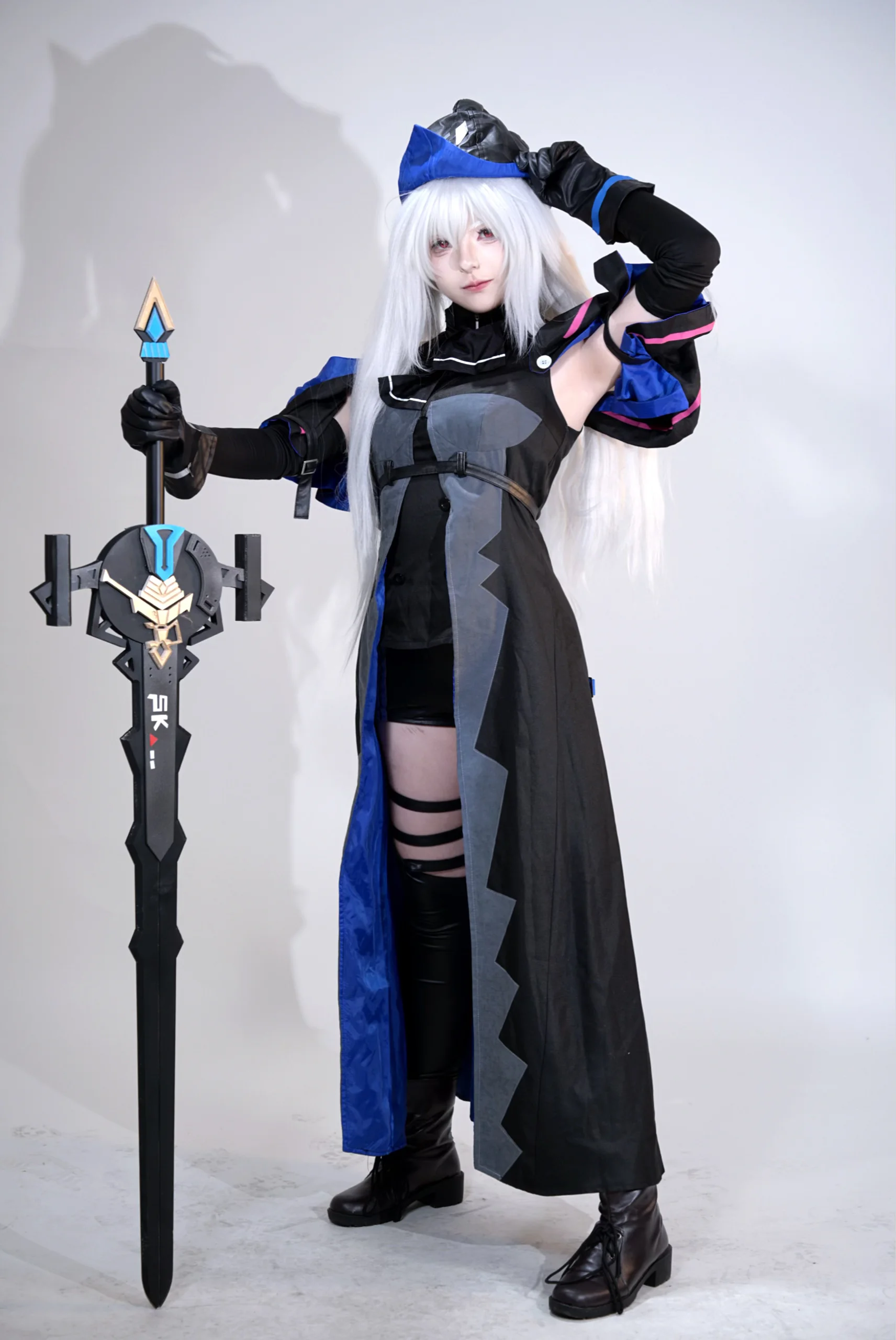【斯卡蒂cos】明日方舟裡的高冷獵人，靜默與鋒利並存 - 第 6 張