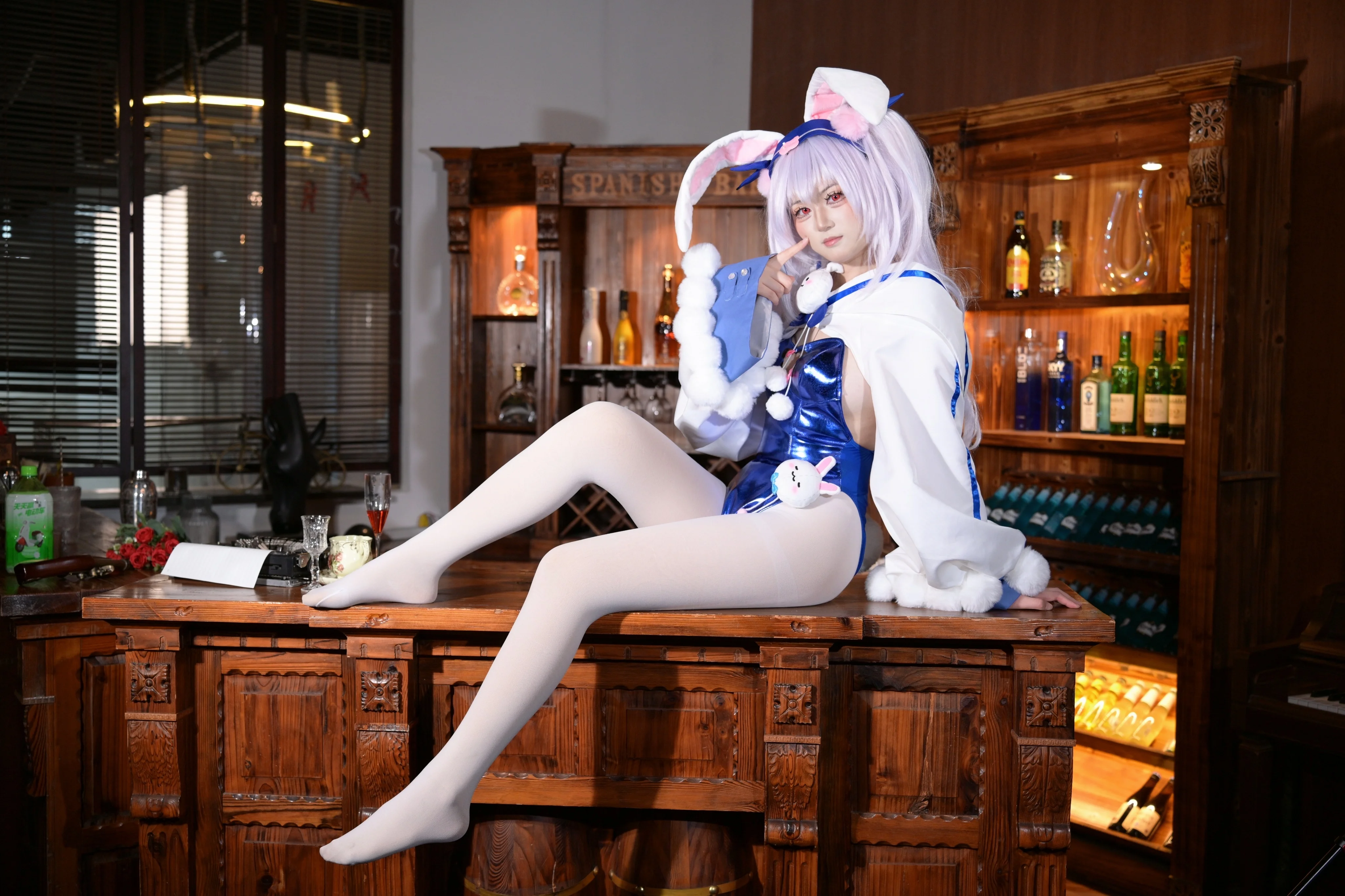 【拉菲cos】碧蓝航线里的慵懒兔女郎时刻 - 第 2 张