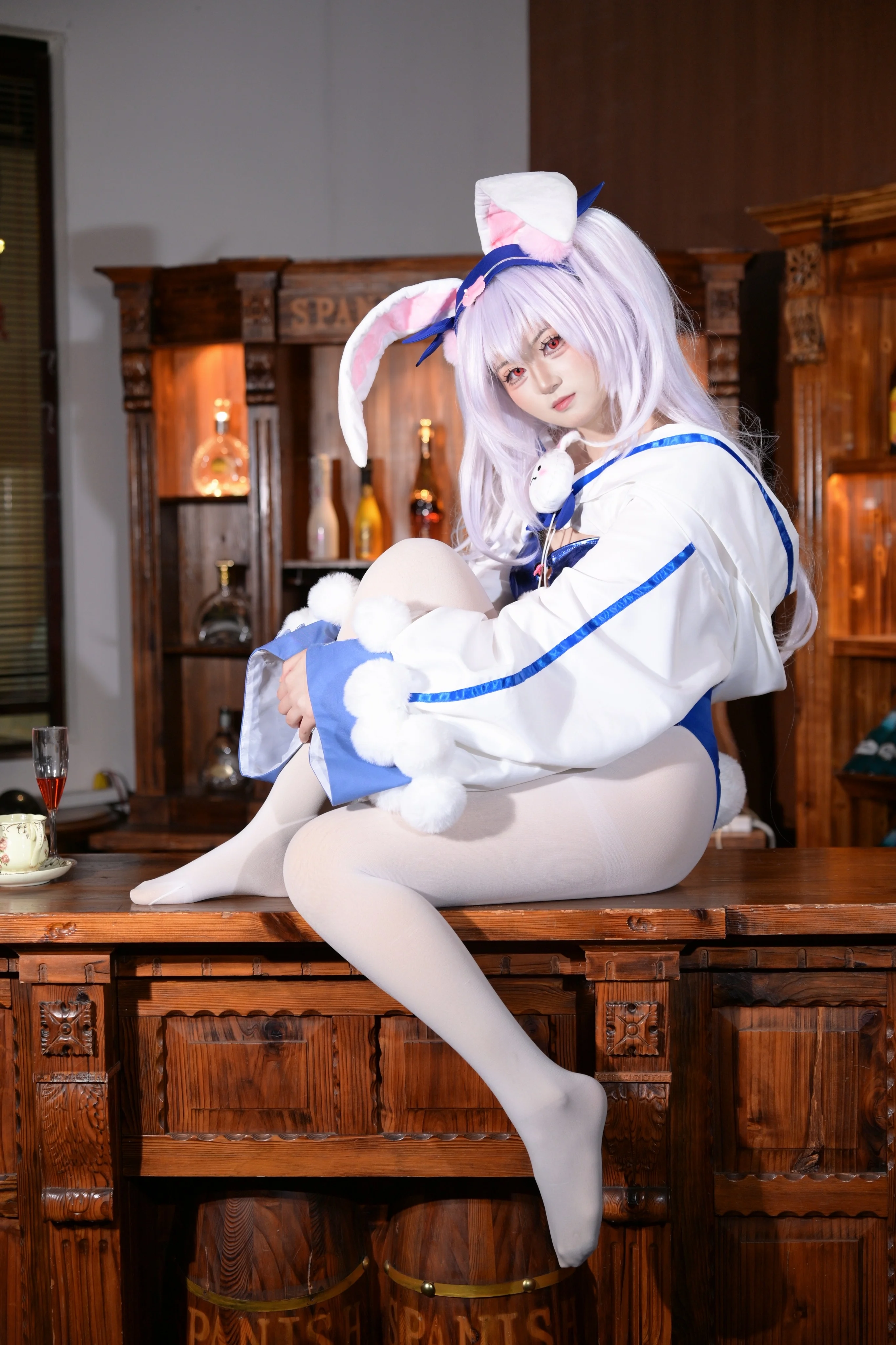 【拉菲cos】碧蓝航线里的慵懒兔女郎时刻 - 第 3 张