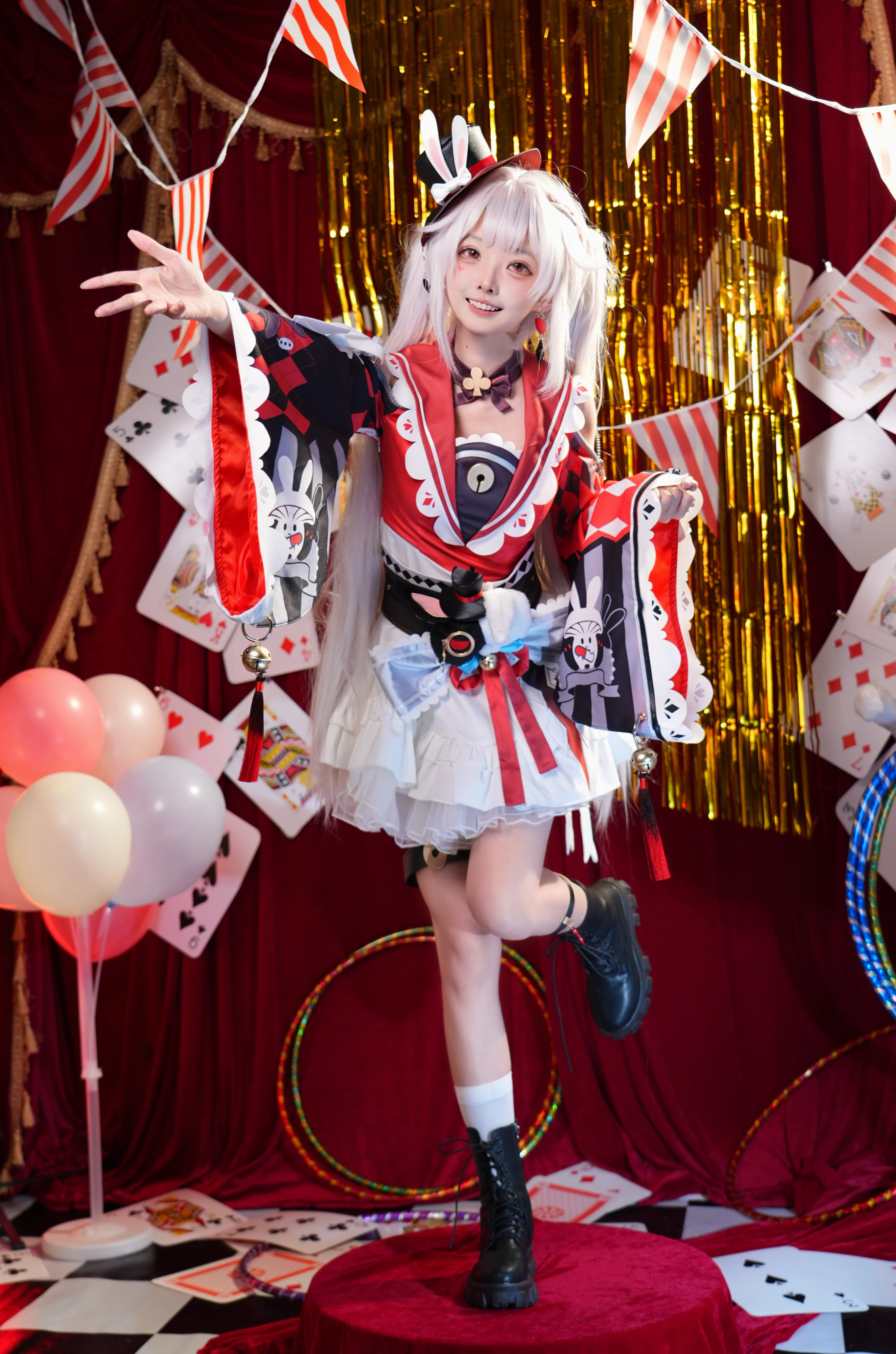 【火花cos】崩坏：星穹铁道的红色华丽瞬间 - 第3张