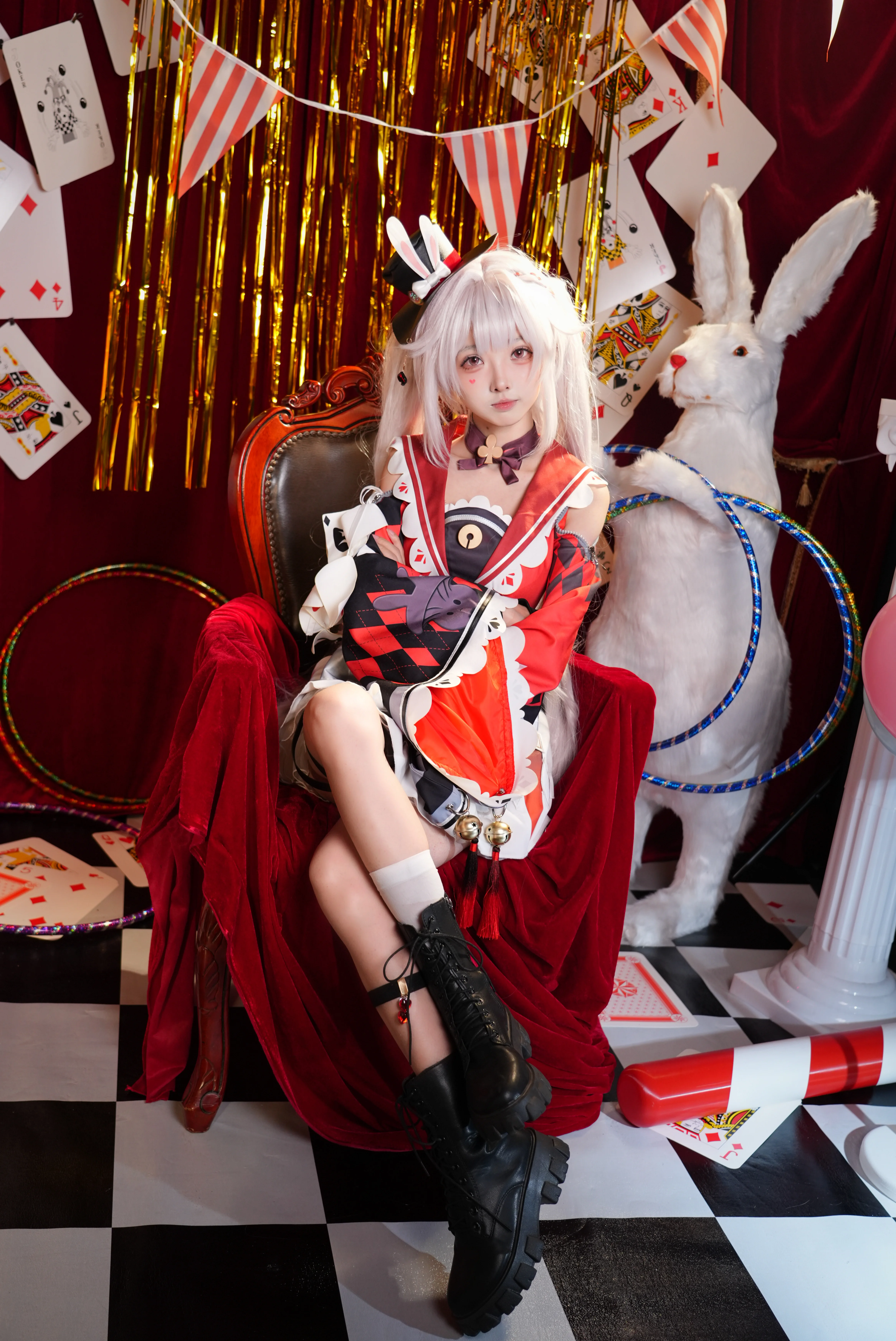 【火花cos】崩坏：星穹铁道的红色华丽瞬间 - 第4张