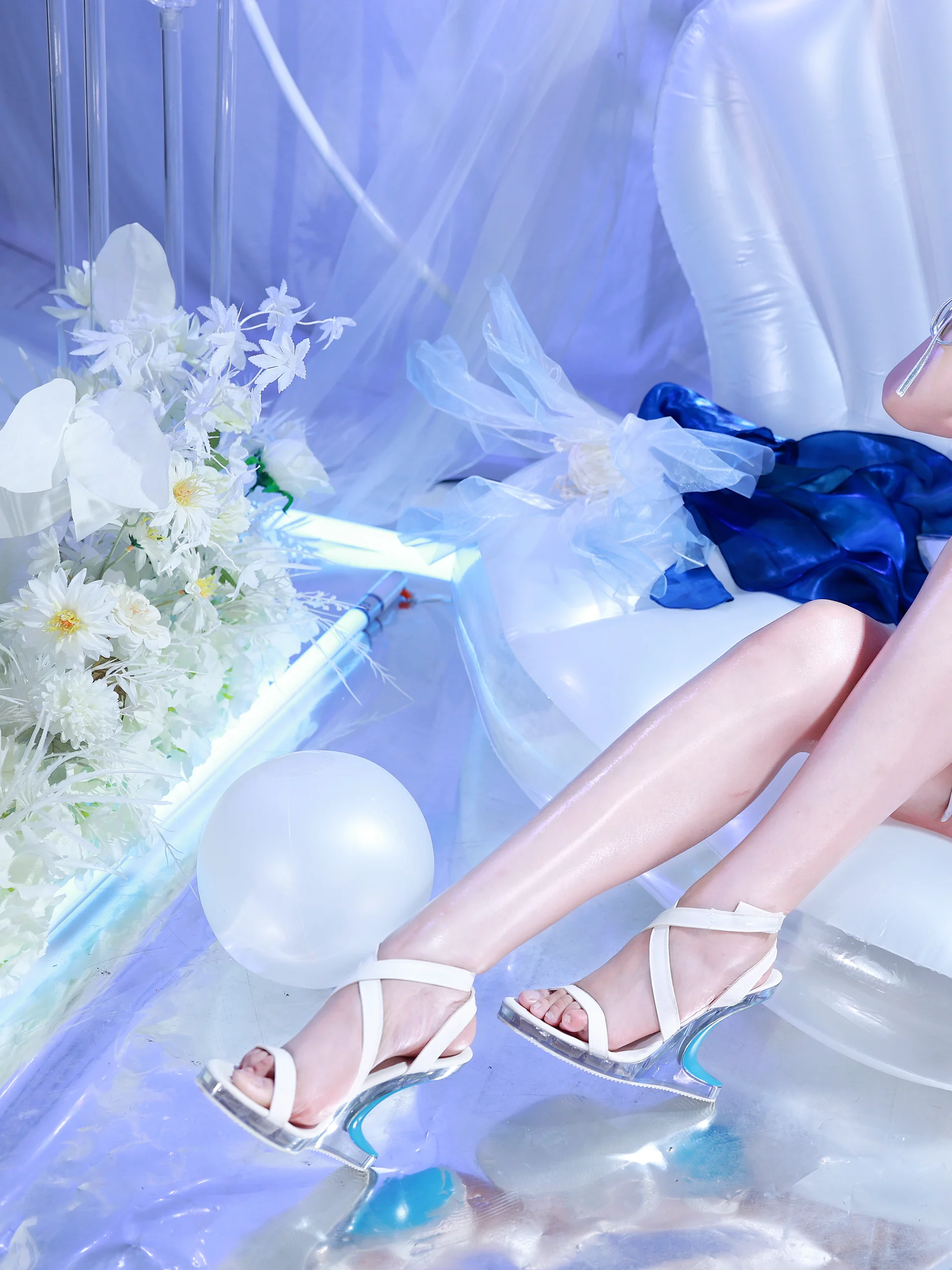 【守岸人cos】藍色海洋般的夢幻，這套造型的細節太戳我了 - 第 1 張