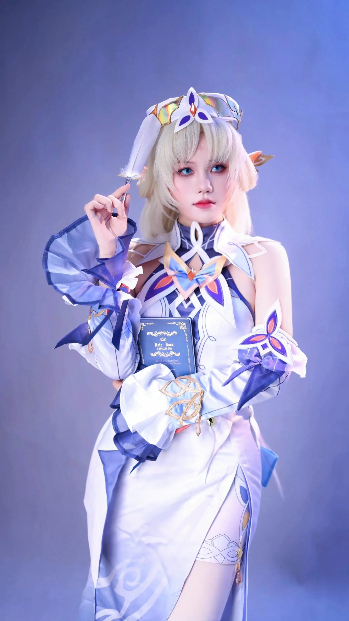 【ニコ コスプレ】原神「空月の歌」の優雅な瞬間を切り取って - 5 枚目