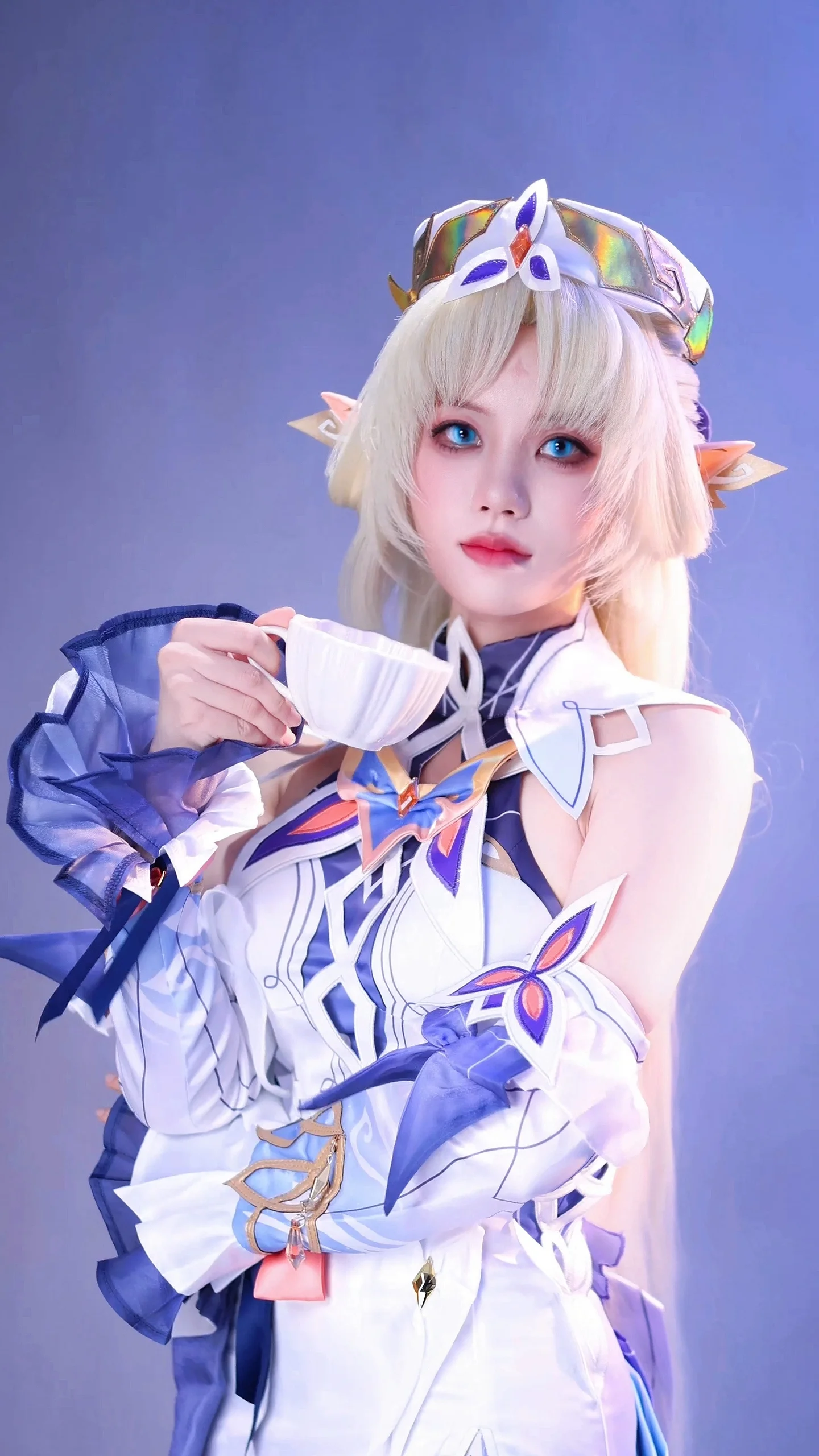 【ニコ コスプレ】原神「空月の歌」の優雅な瞬間を切り取って - 6 枚目